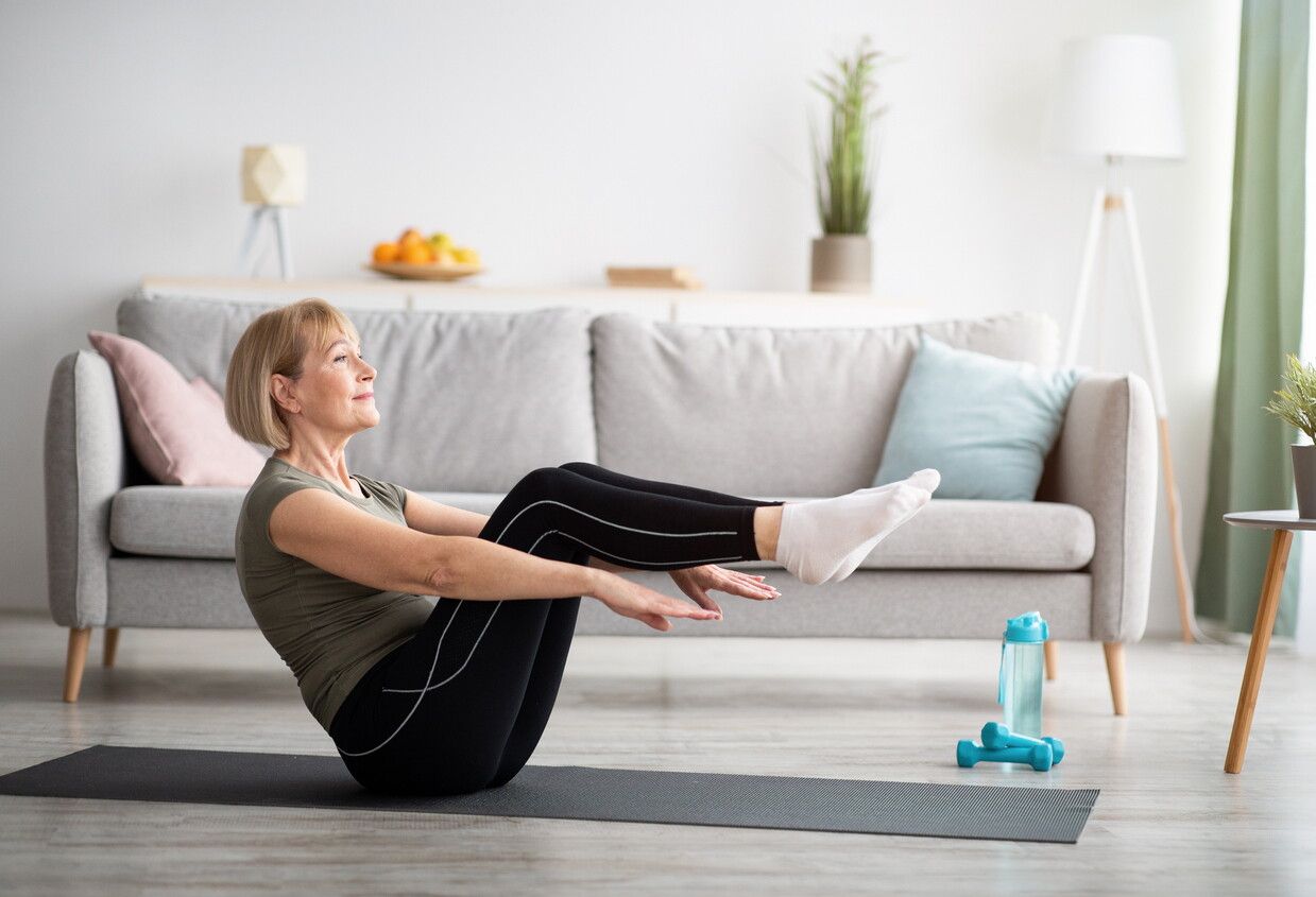 © Istockphoto  | Il Pilates è una disciplina "corpo e mente" che può essere praticata a corpo libero, sul tappetino: è il matwork