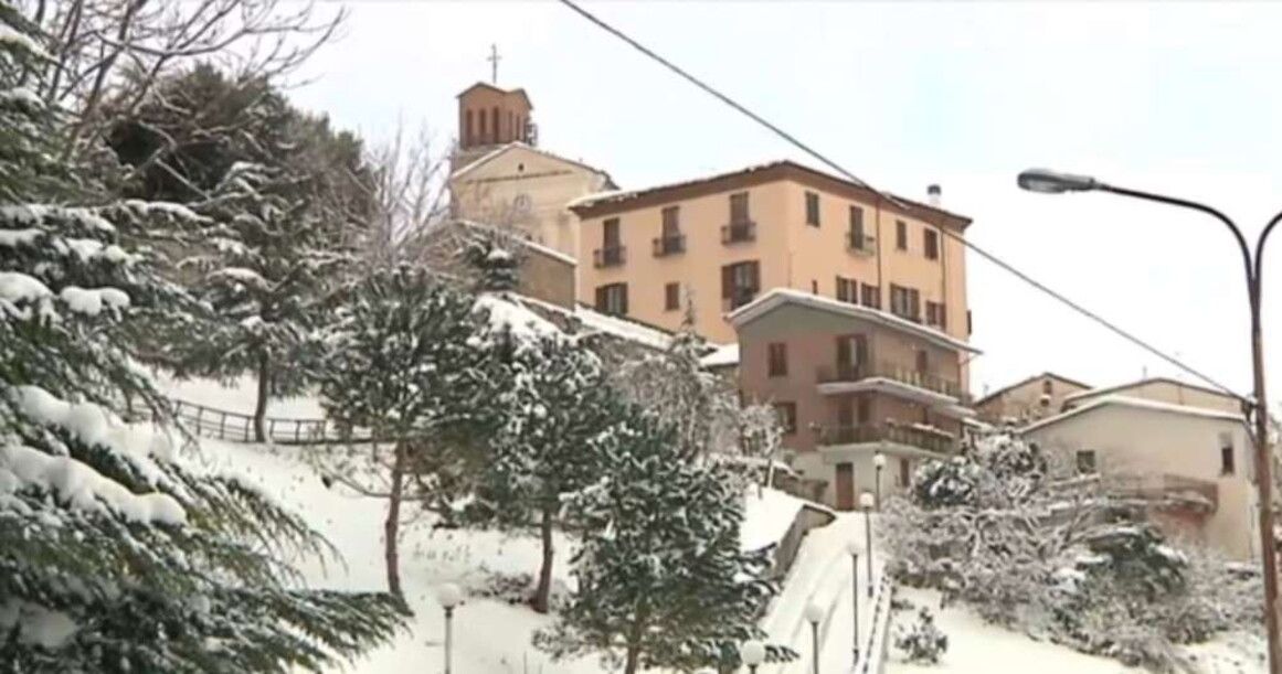 © Da video  | Campobasso innevata