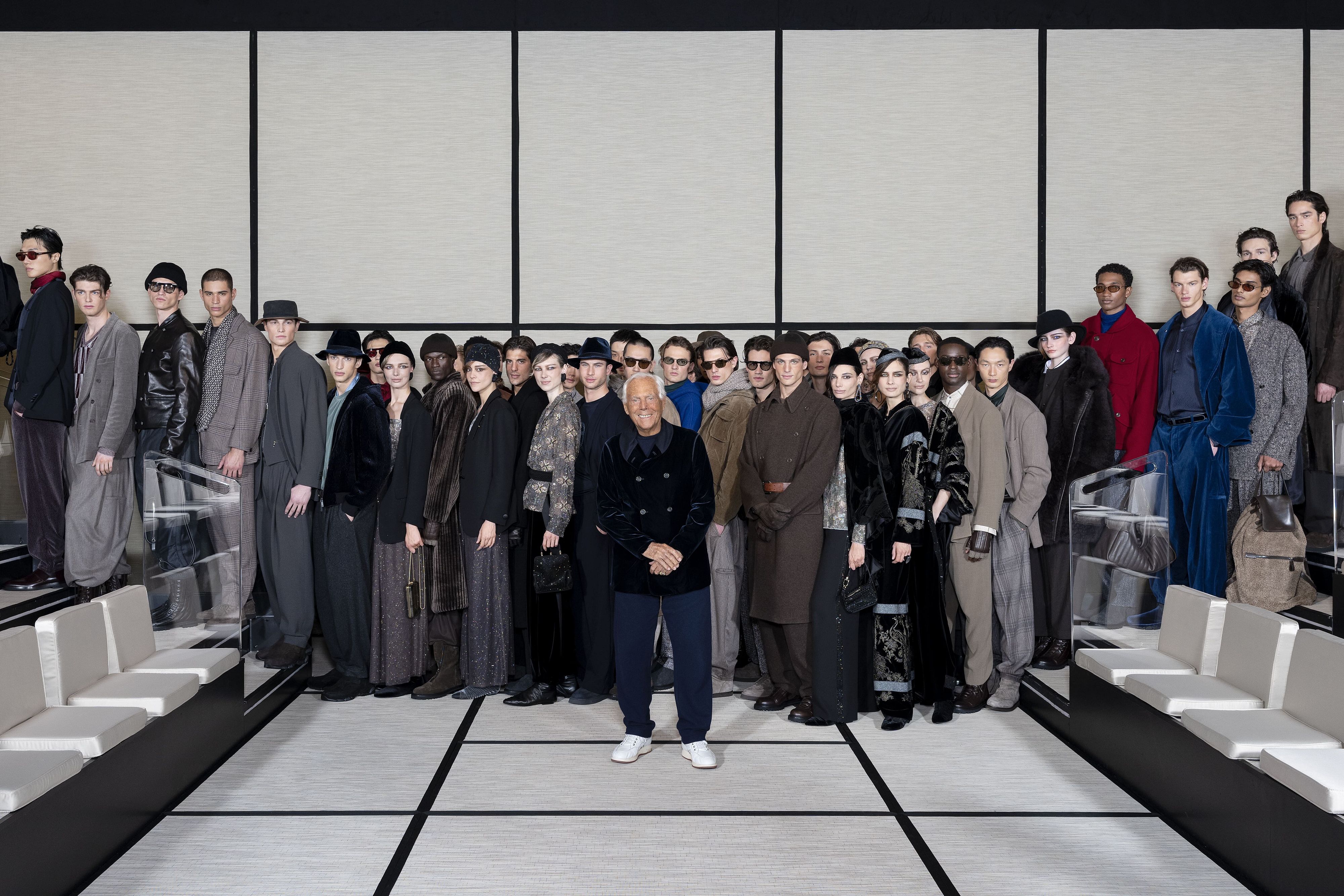 © Ufficio stampa  | Giorgio Armani collezione uomo autunno inverno 2025-2026 (courtesy of Giorgio Armani)