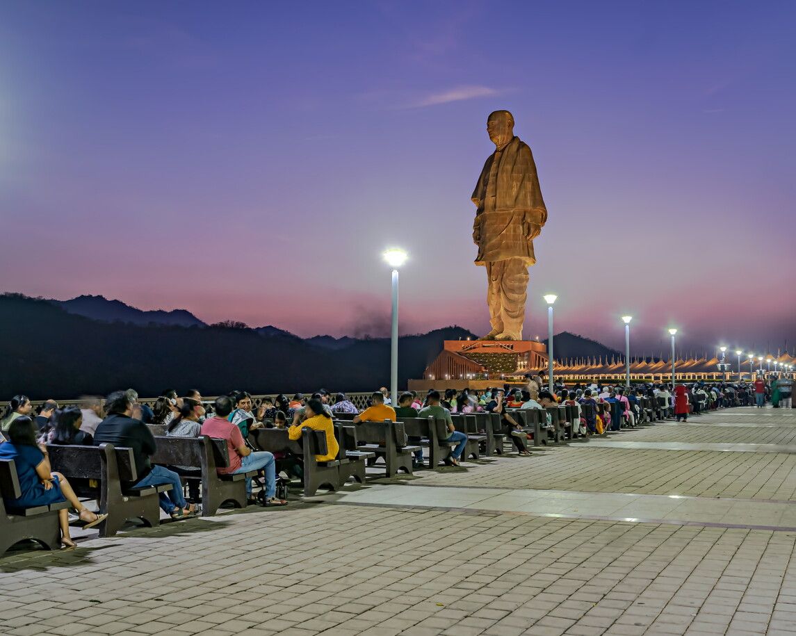 © Istockphoto  |  Statua dell'Unità, Sadhu bet, Gujarat, India 