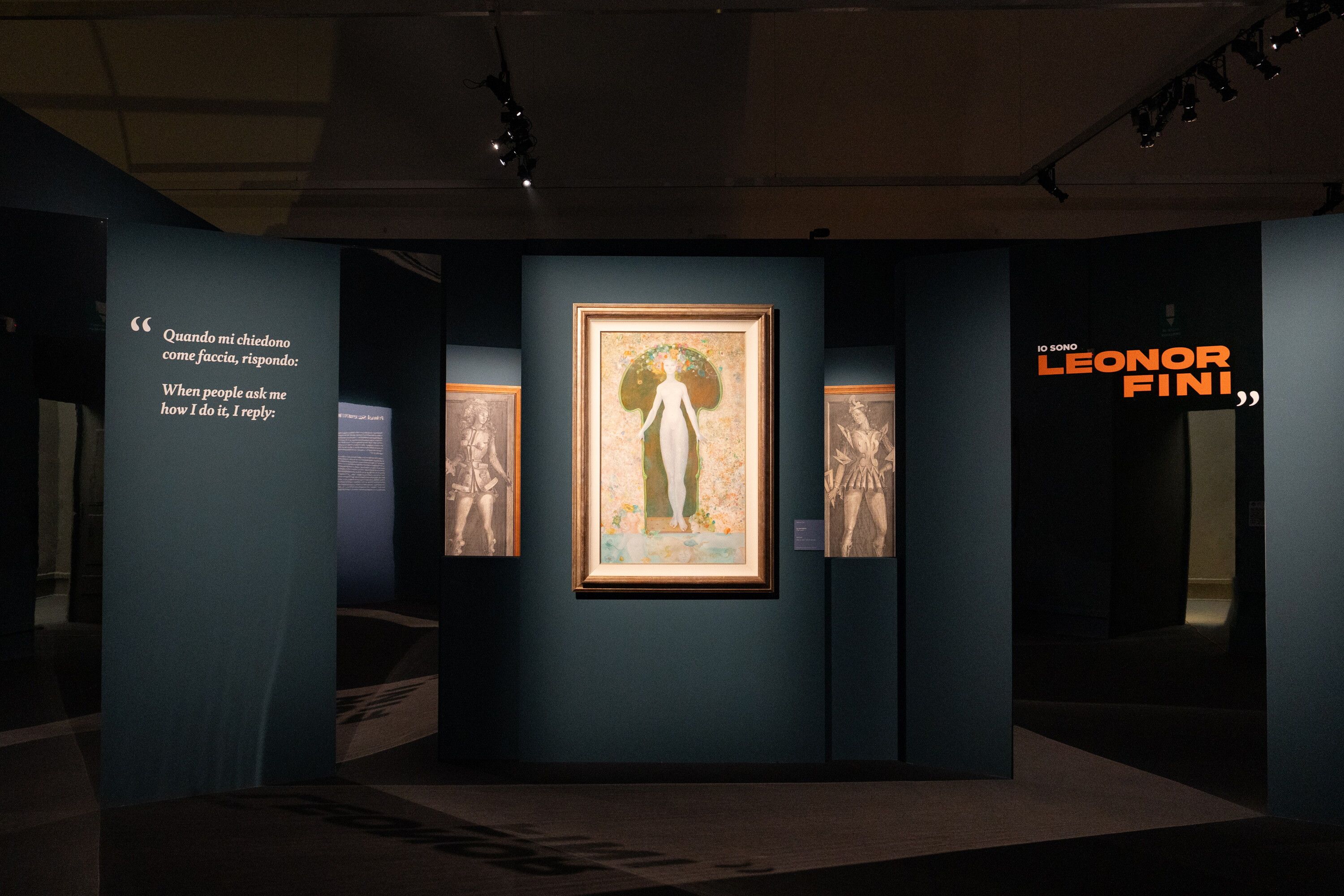 © Ufficio stampa  | "Io sono Leonor Fini" - L’allestimento della mostra a Milano, a Palazzo Reale, fino al 22 giugno prossimo