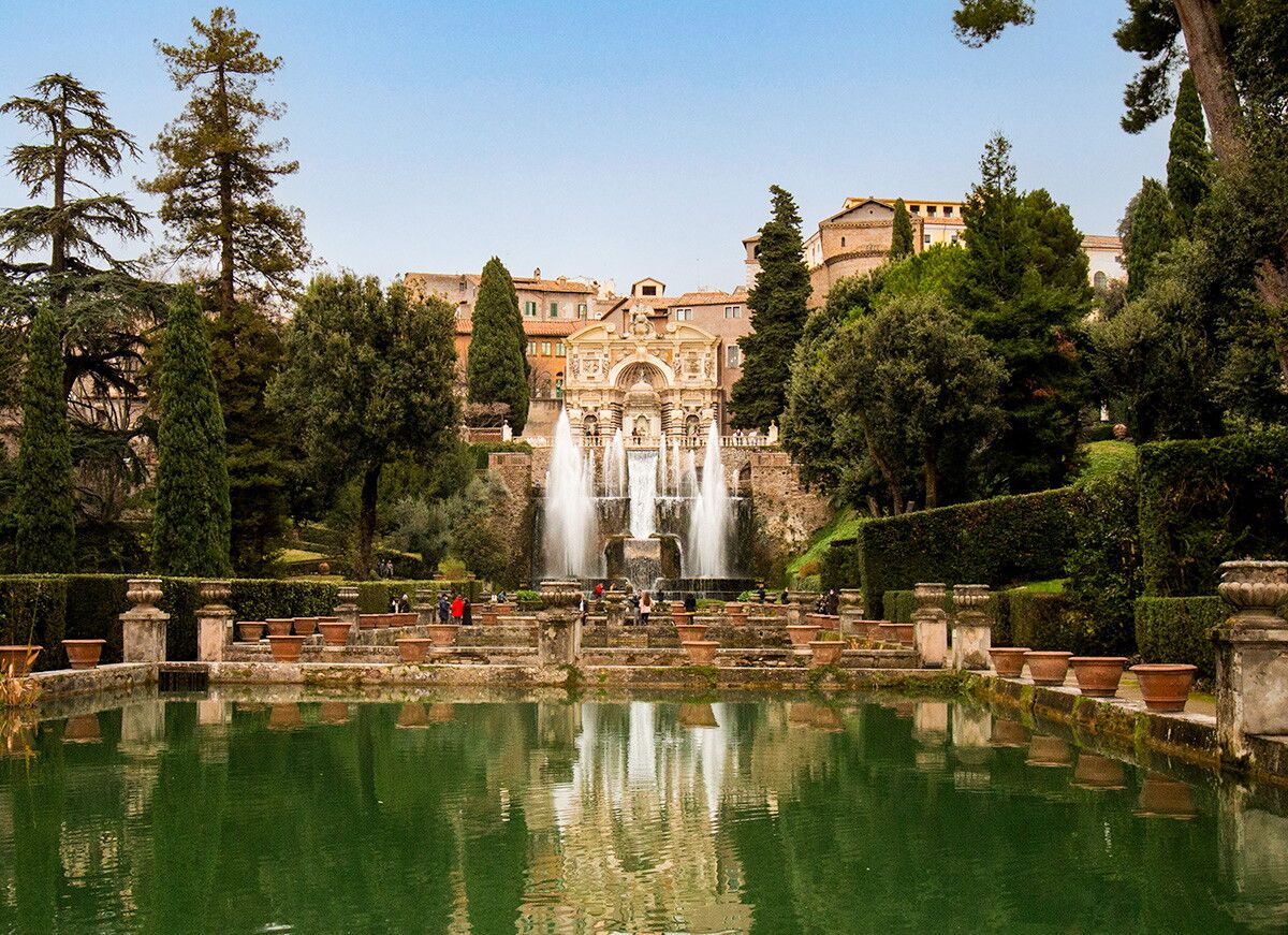 © Tgcom24 |  Giardini di Villa d'Este, Tivoli. Foto: Martino Sacchi