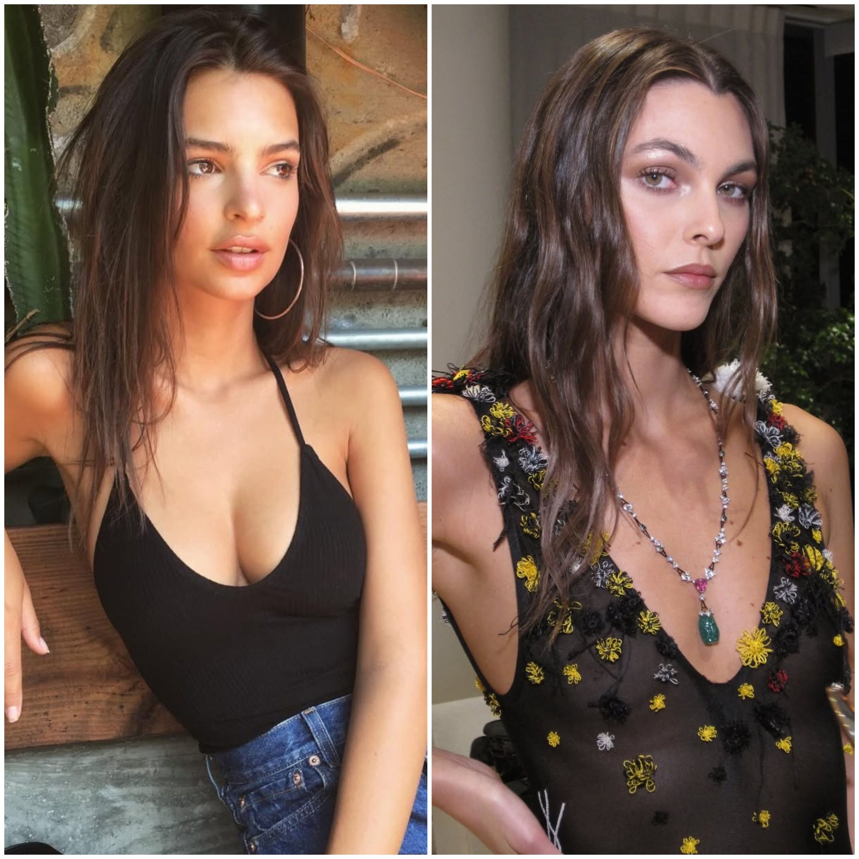 © Instagram | Vittoria Ceretti ed Emily Ratajkowski 