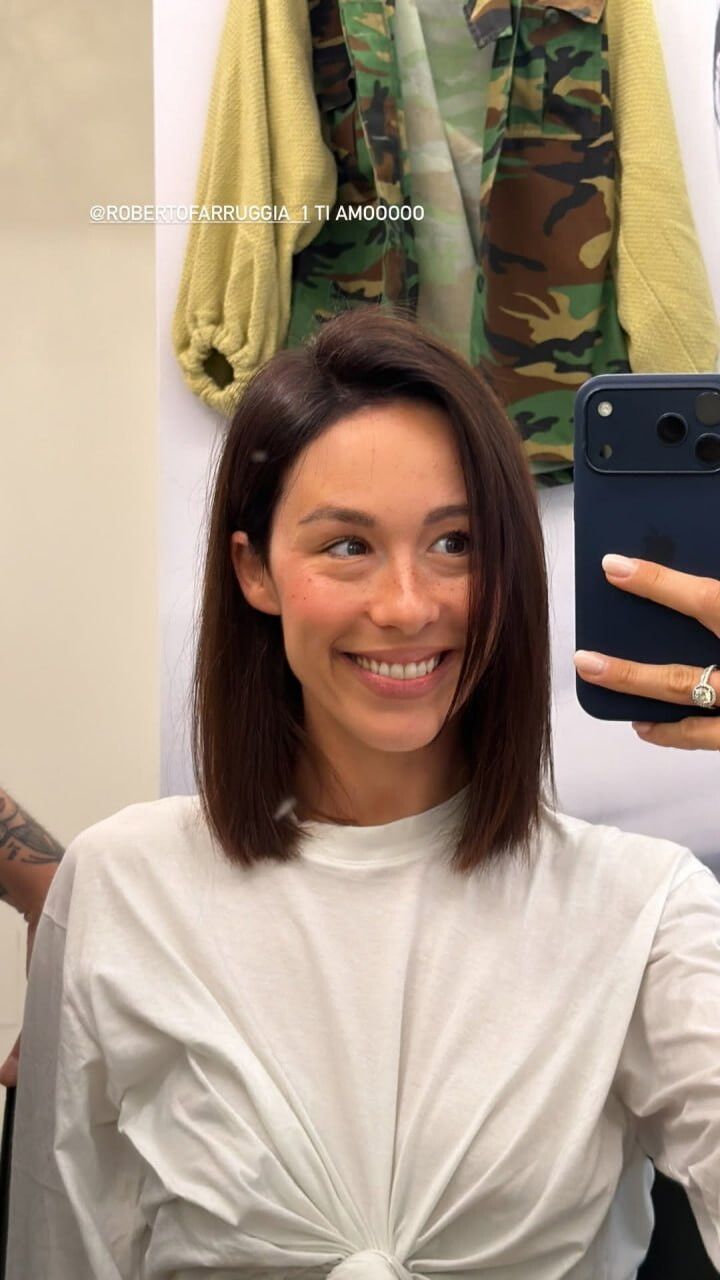 © Instagram | Il nuovo taglio di capelli di Aurora Ramazzotti