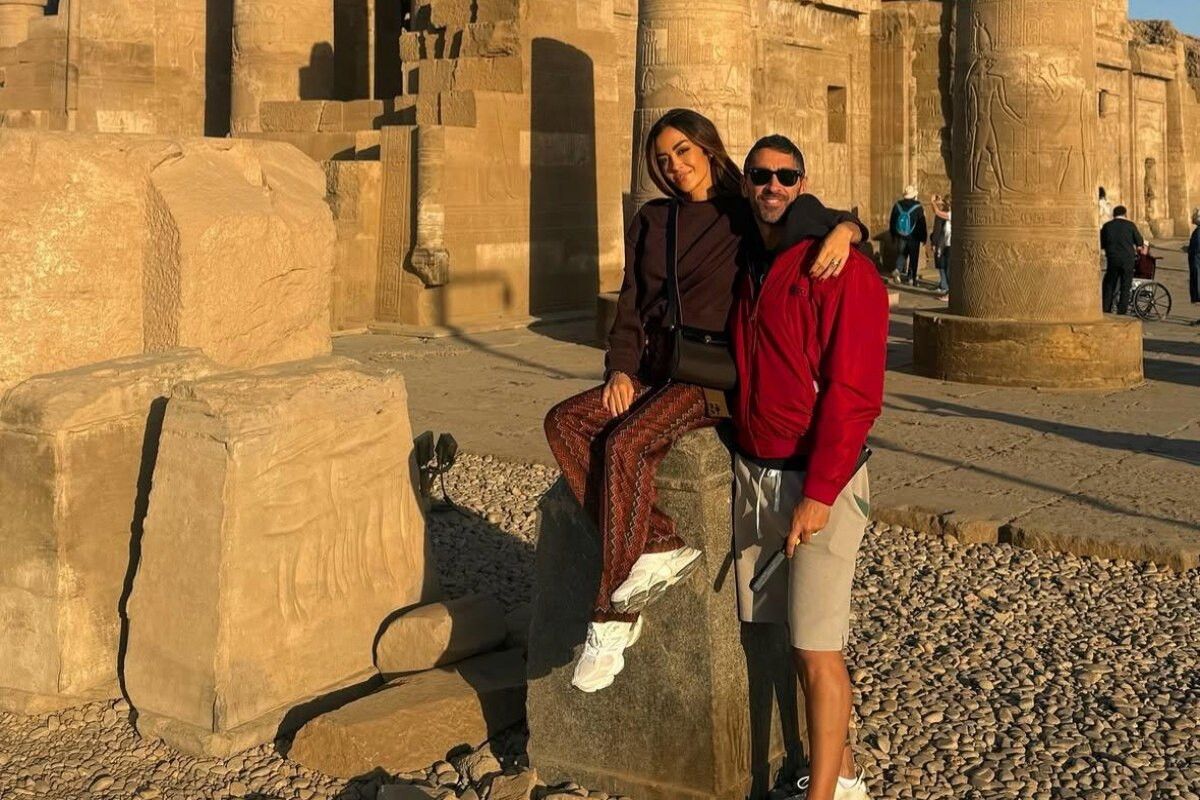 © Instagram |  Giorgia Palmas e Filippo Magnini in Egitto