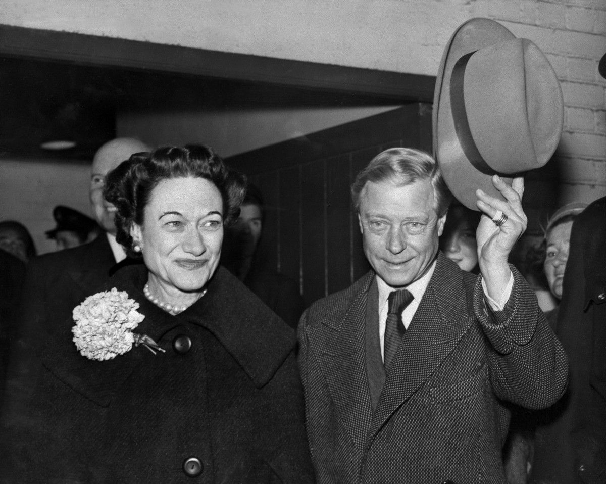 © Afp  | Edoardo VIII duca di Windsor e sua moglie Wallis Simpson 