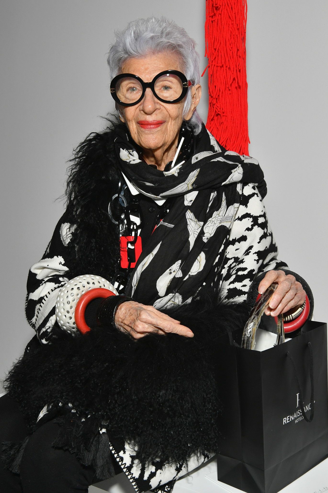 © Afp  | Iris Apfel: 99 anni e uno stile inconfondibile