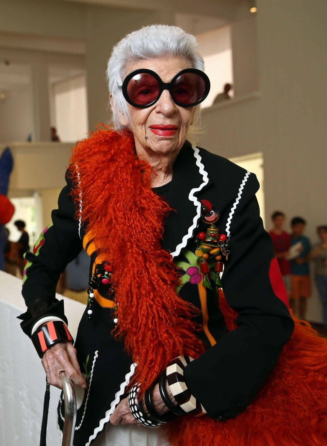 © Afp  | Iris Apfel: 99 anni e uno stile inconfondibile