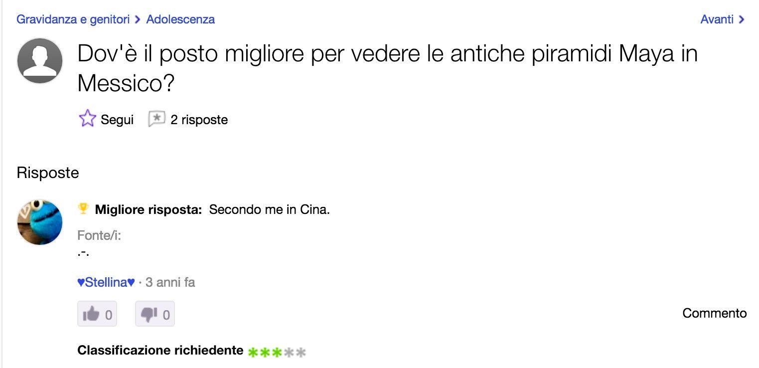 © Yahoo Answers 