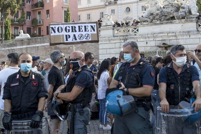 © Ansa  | La manifestazione a Roma