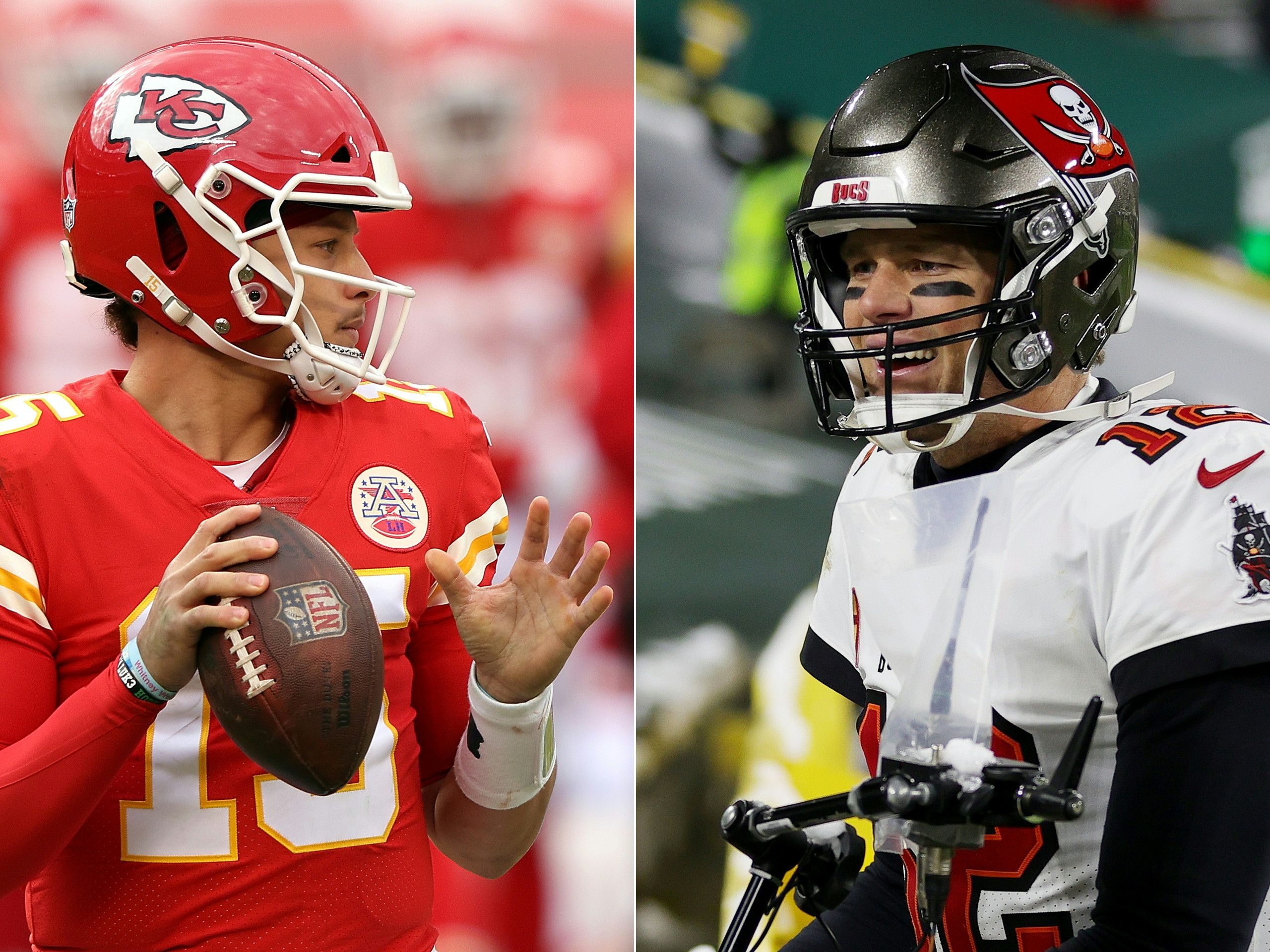 © Afp  | Patrick Mahomes e Tom Brady: la sfida tra titani passa anche dal look