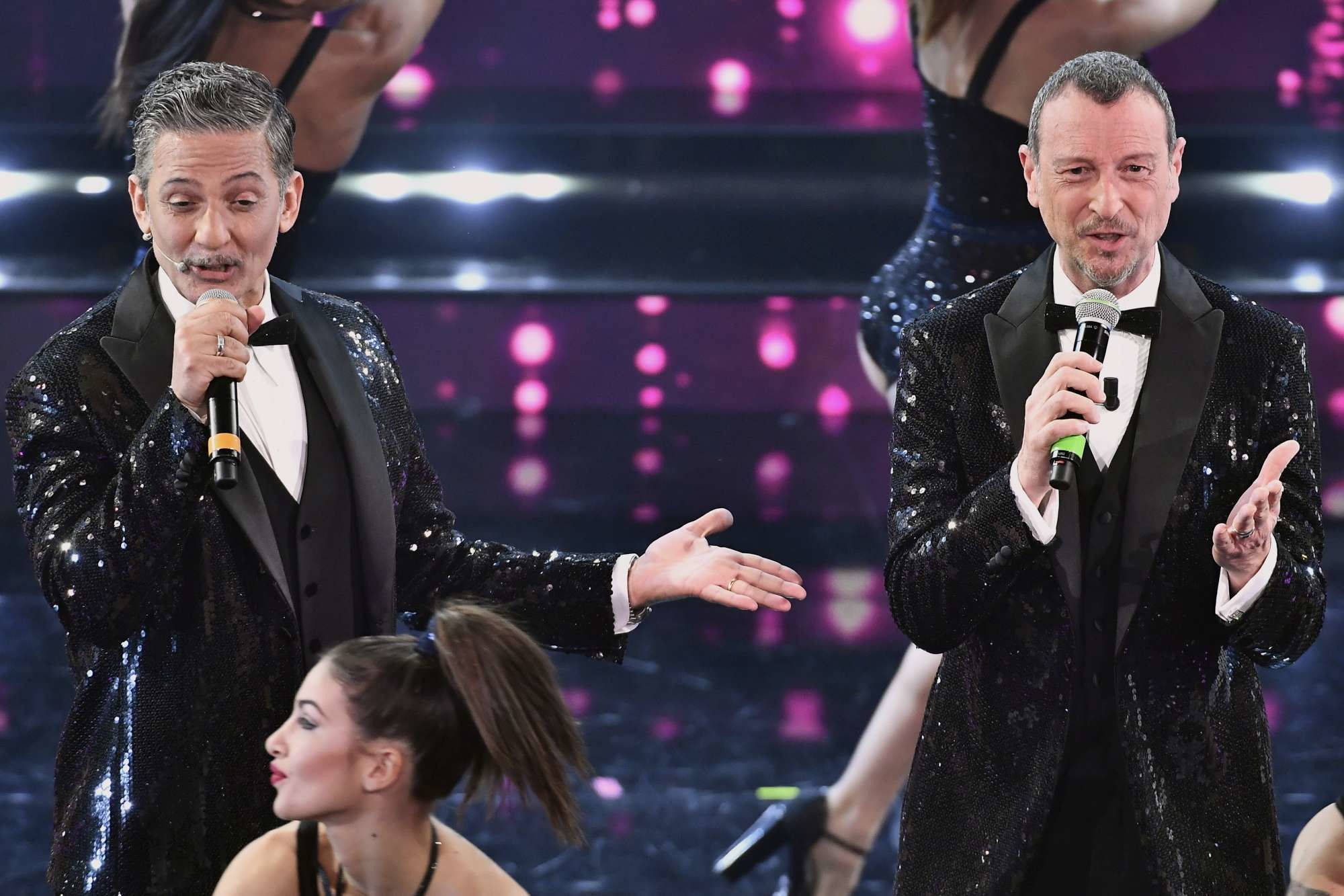 © IPA  | Sanremo 2021 | Fiorello e Amadeus