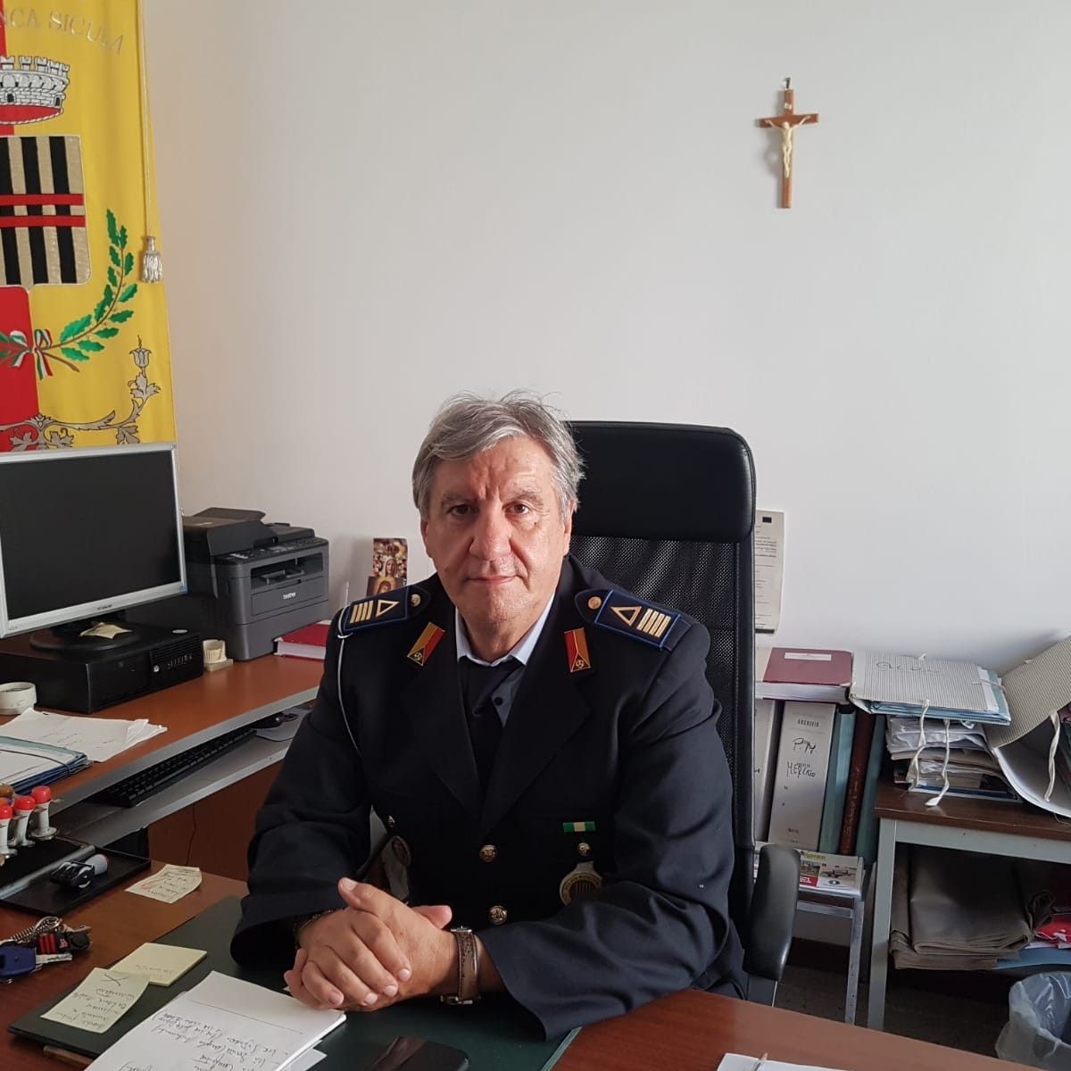 E' stato comandante della Polizia Municipale dal 1990 