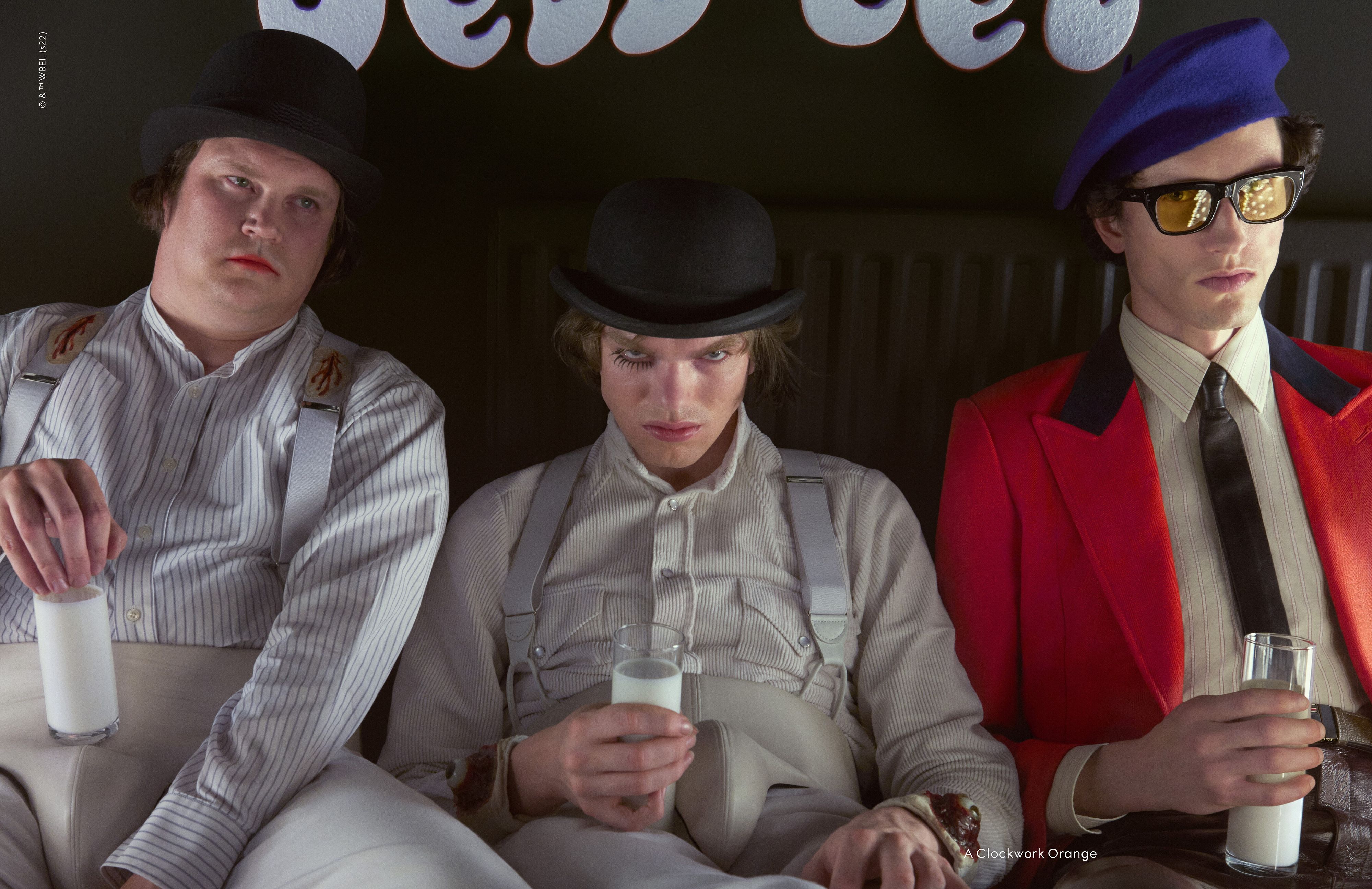© Ufficio stampa  | Nella campagna per "Exquisite", Gucci rende omaggio al cinema celebrando Stanley Kubrick