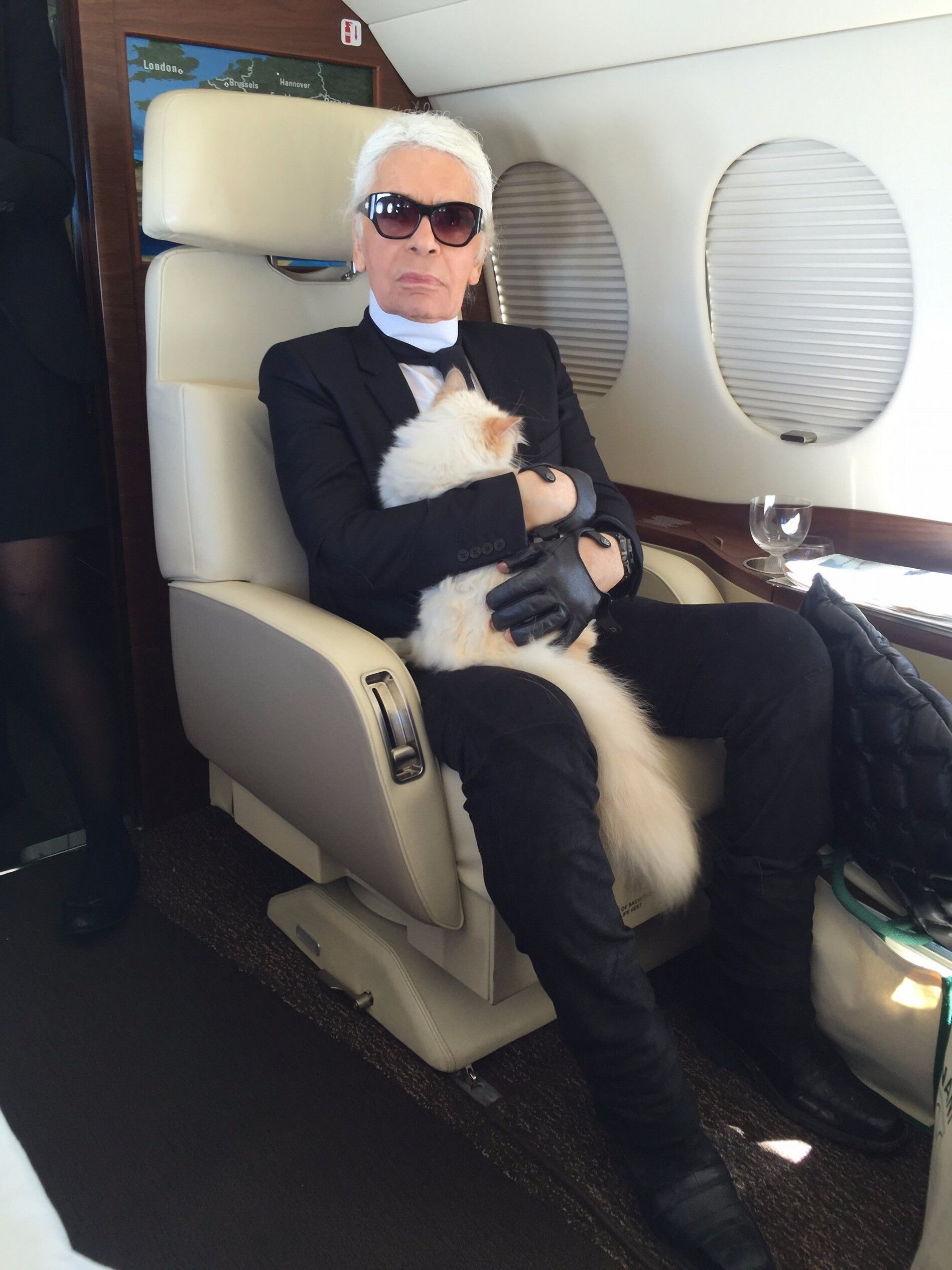 © IPA  | Karl Lagerfeld e l'amore per la gatta Choupette