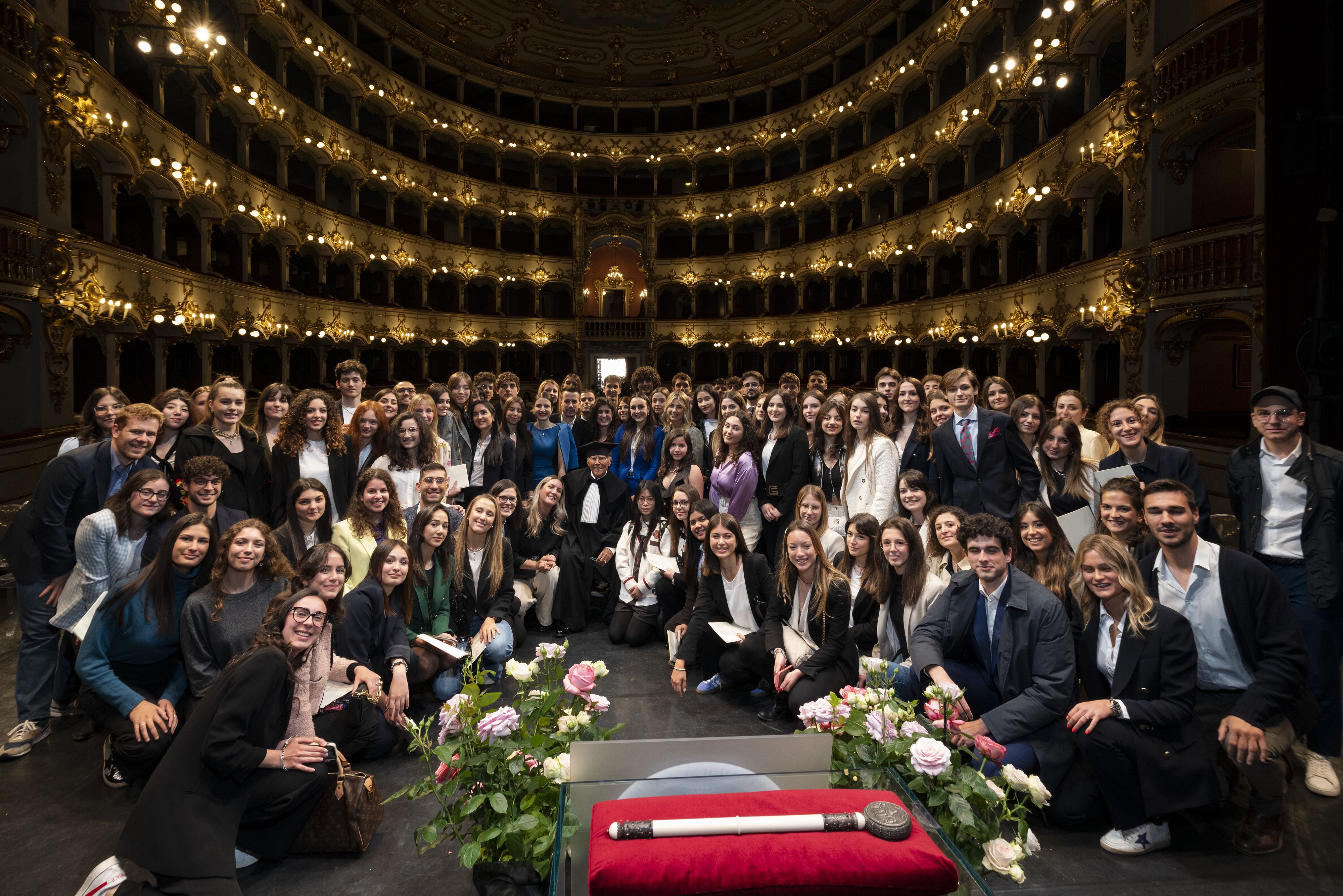 © Ufficio stampa  | A Giorgio Armani la laurea honoris causa in Global Business Management all'Università Cattolica di Piacenza (Credit: SGP)
