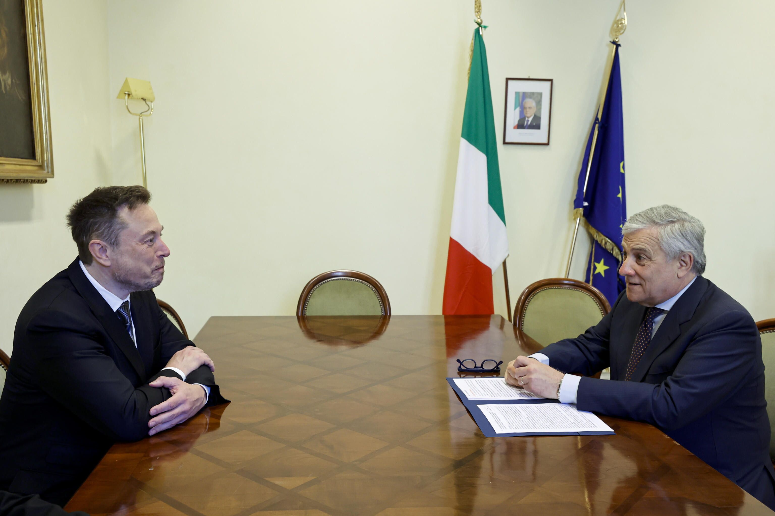 Elon Musk a Roma anche momenti di dolce vita