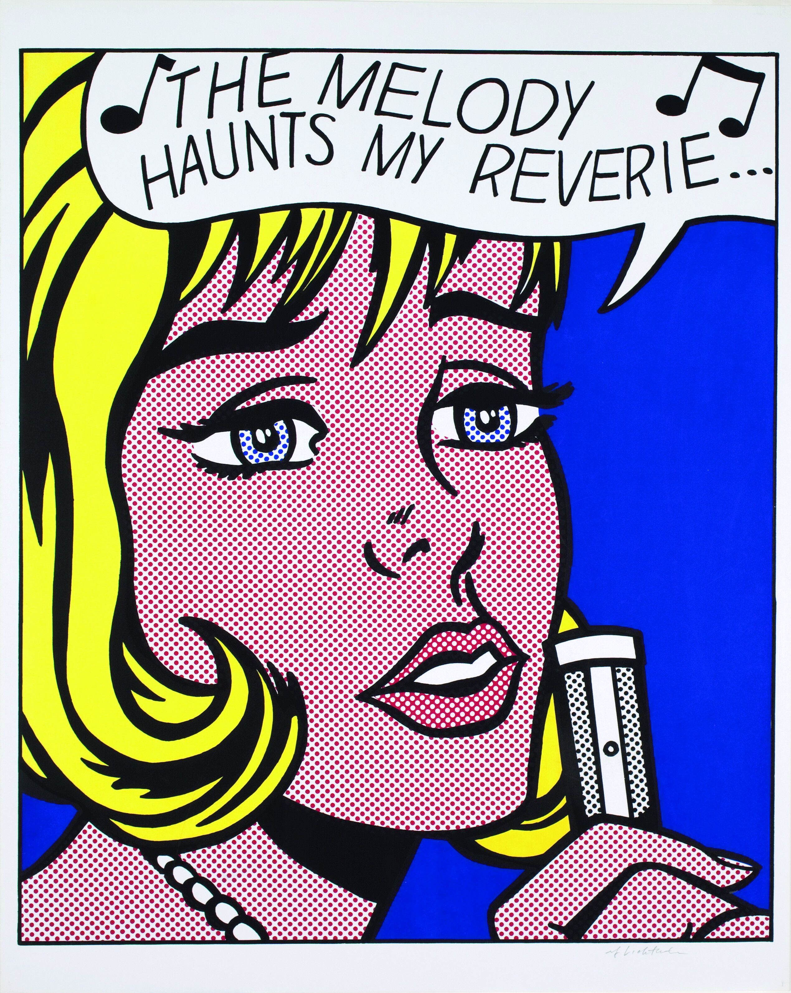 © © Estate of Roy Lichtenstein by SIAE 2023  |  Roy Lichtenstein - Reverie (1965)