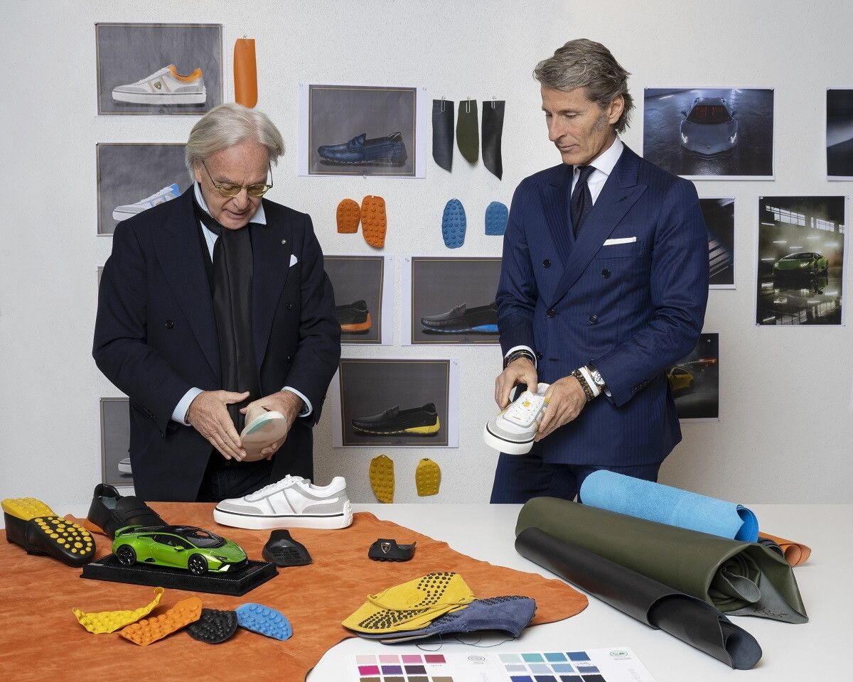 © Ufficio stampa  | Diego Della Valle, Presidente e CEO del Gruppo Tod’s e Stephan Winkelmann, Chairman e CEO di Automobili Lamborghini