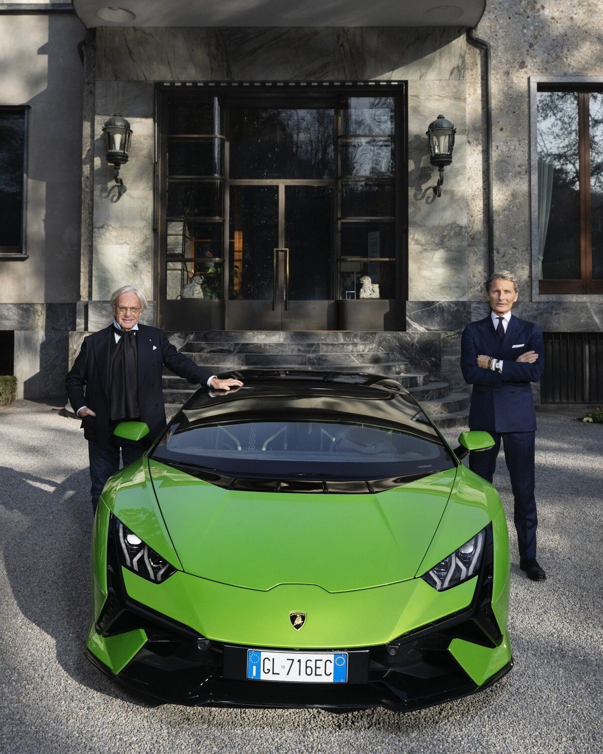 © Ufficio stampa  | Diego Della Valle, Presidente e CEO del Gruppo Tod’s e Stephan Winkelmann, Chairman e CEO di Automobili Lamborghini