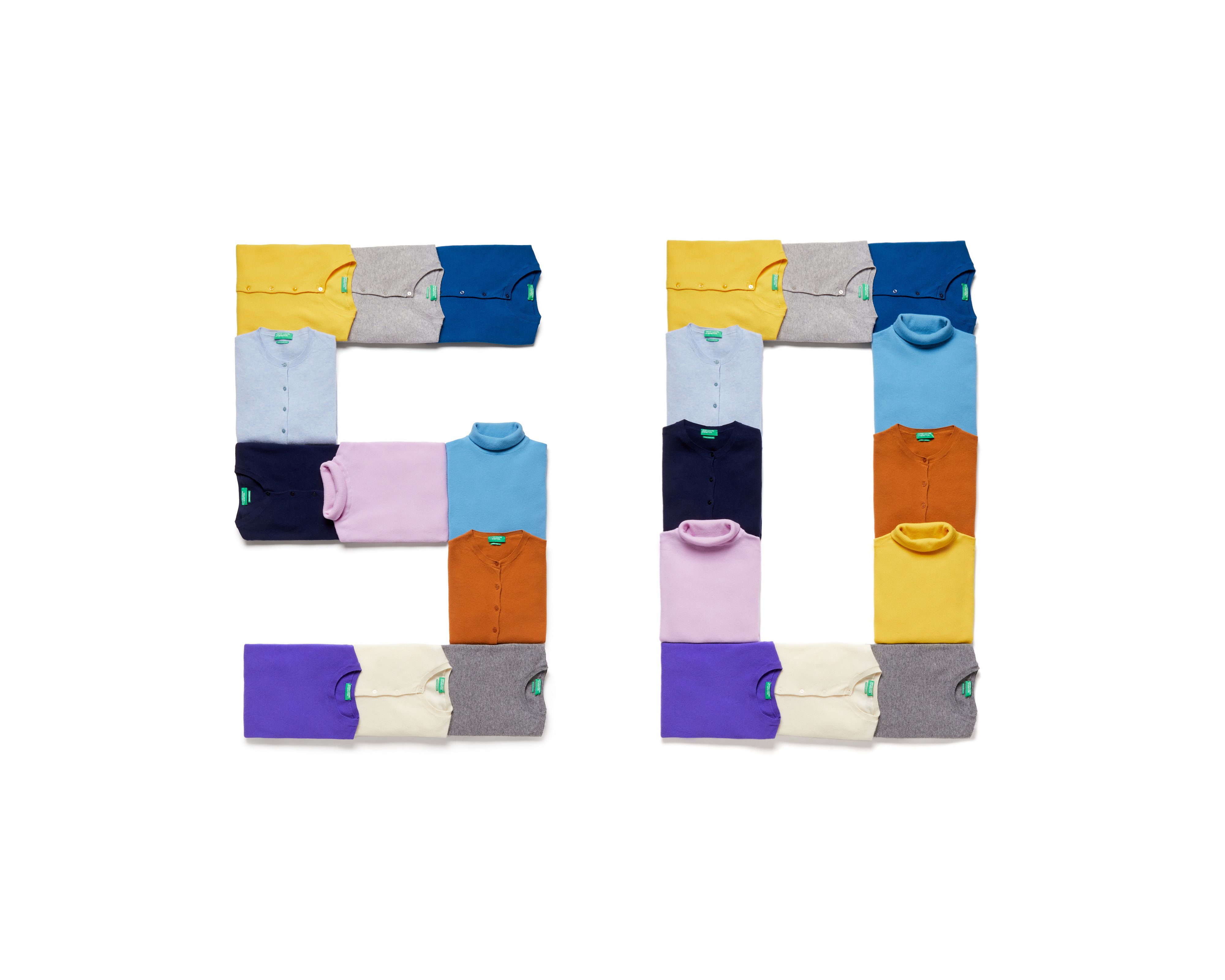 © Ufficio stampa  | United Colors of Benetton: la collezione autunno inverno 2023 e la campagna che celebra i 50 anni di partnership con The Woolmark Company