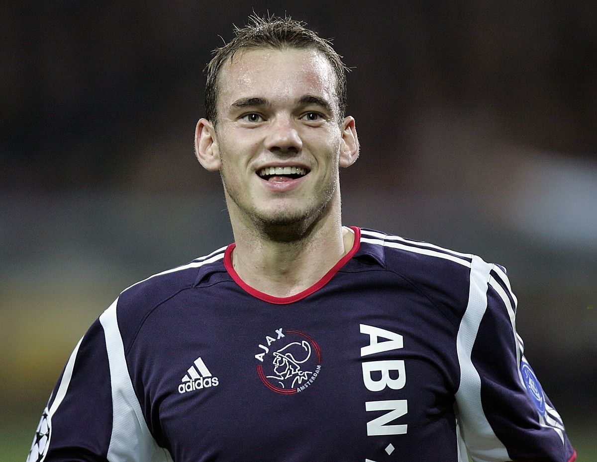 © Getty Images  |  Wesley Sneijder con la maglia dell'Olanda (134 presenze e 31 gol)