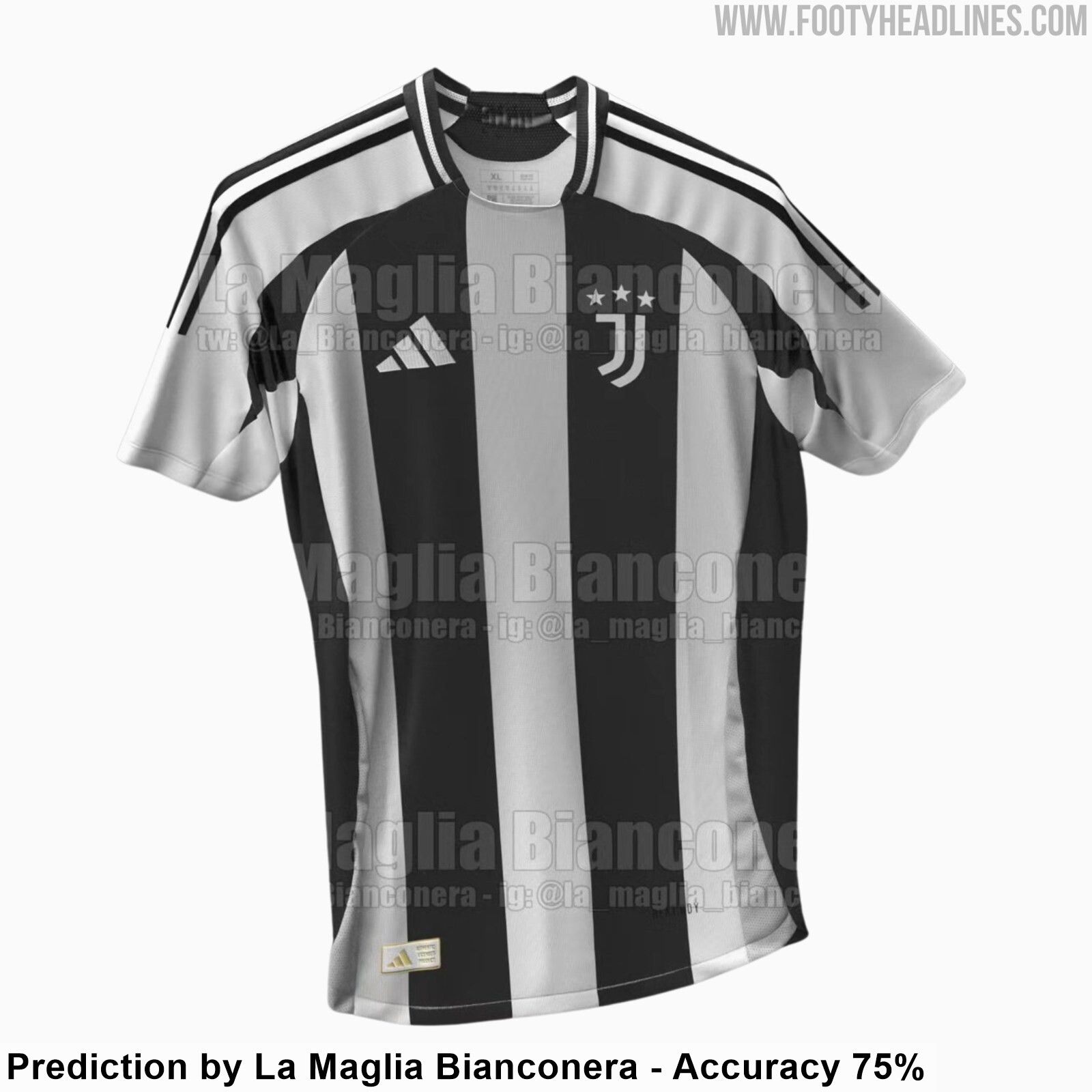Juve l anticipazione della maglia 2024 2025