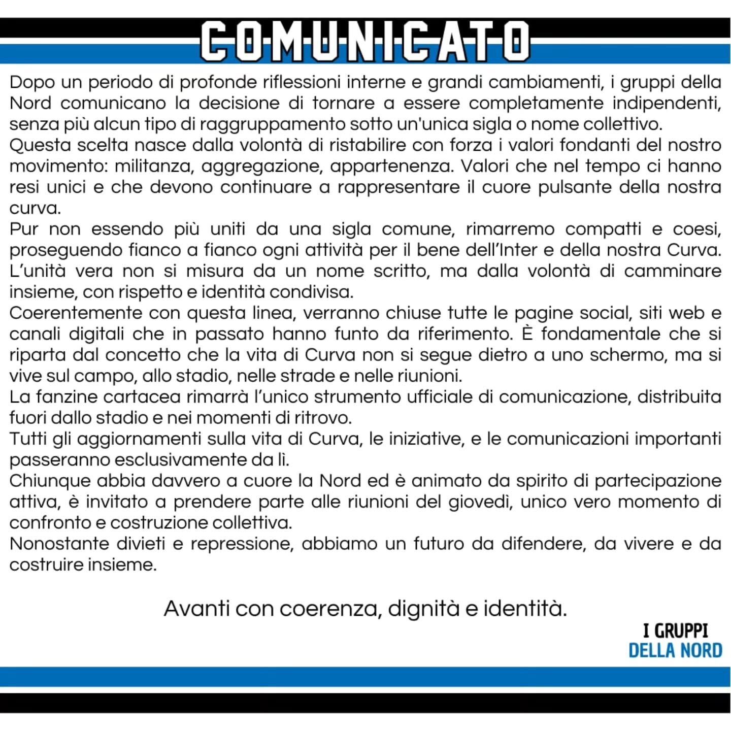 © I gruppi della Nord
