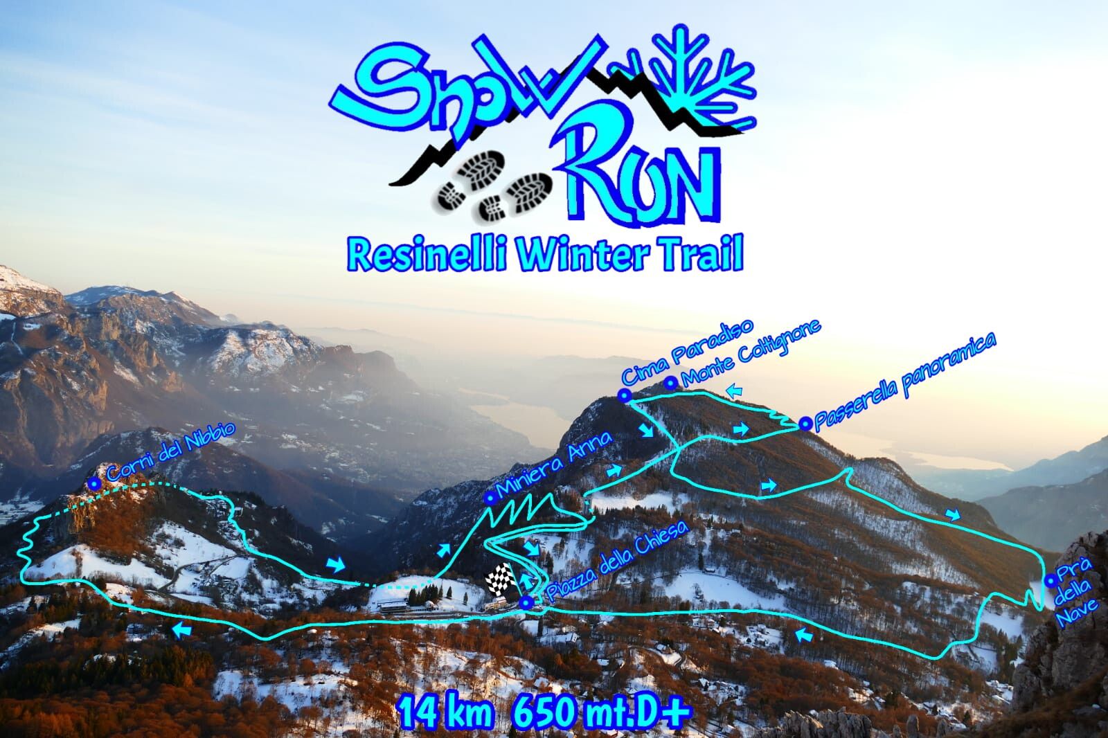 © Snow Run Resinelli Winter Trail Press Office
