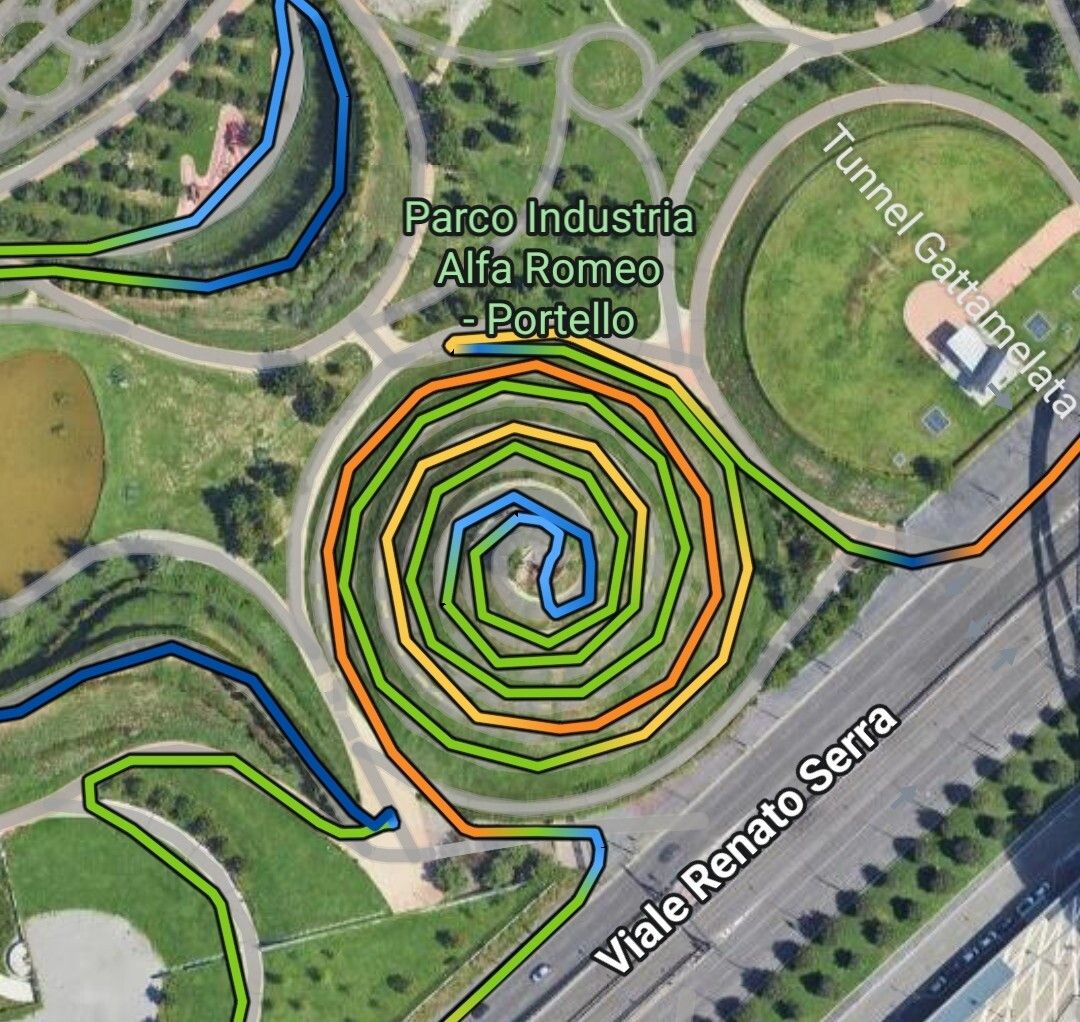 © Garmin Connect/Google Maps