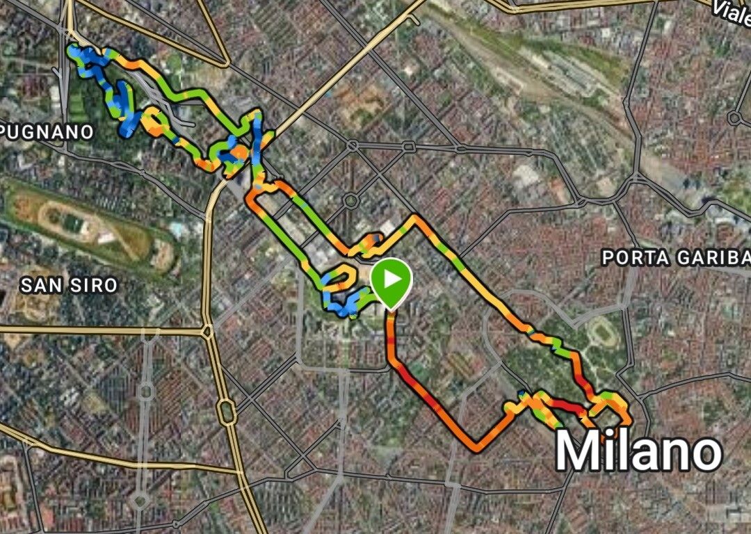 © Garmin Connect/Google Maps