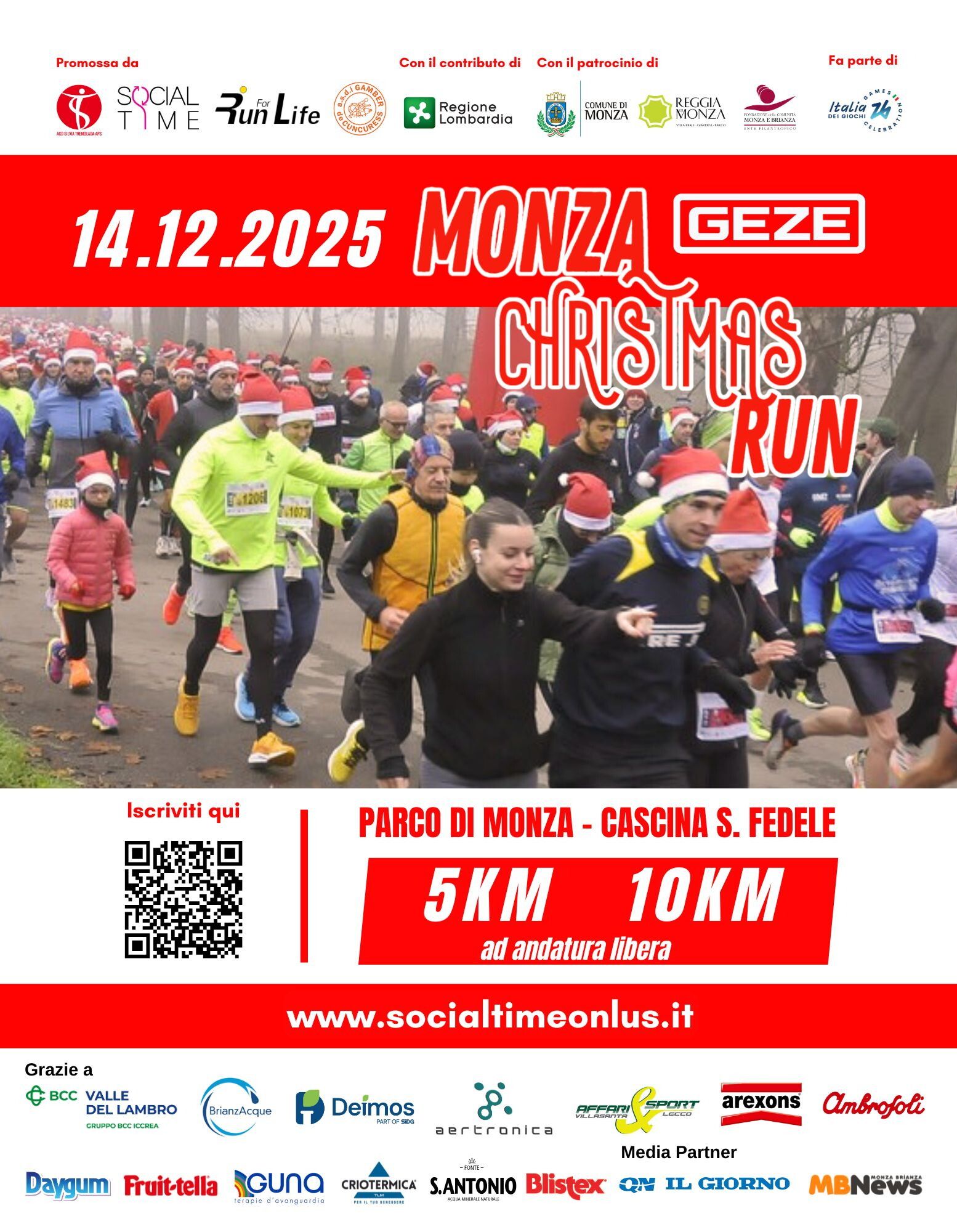 © GEZE Monza Christmas Run Ufficio Stampa