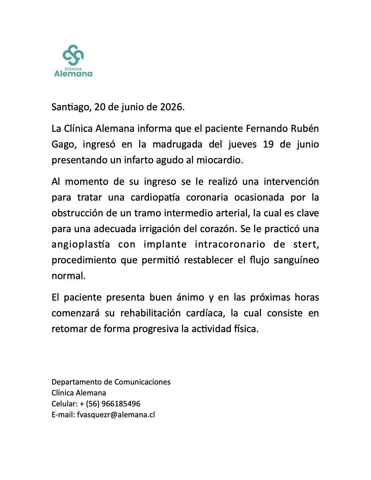 © Clinica Alemana