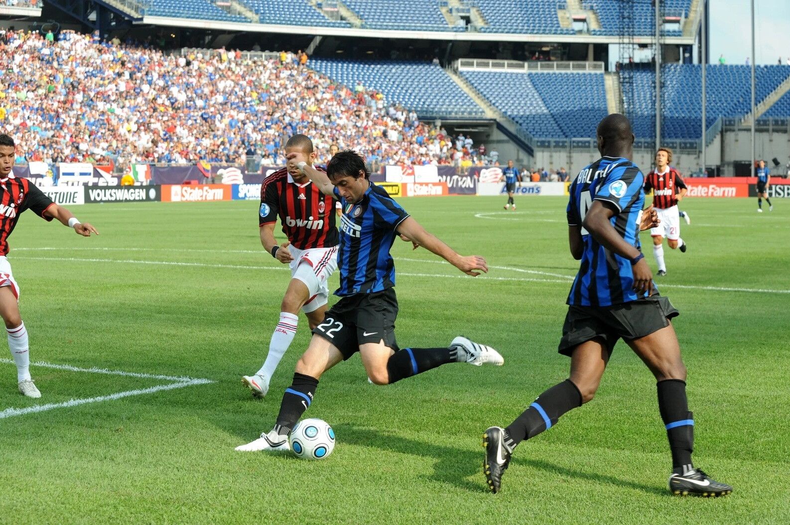 © inter.it | INTER-MILAN 2-0 | AMICHEVOLE, FOXBOROUGH (4' e 75' Milito (I))