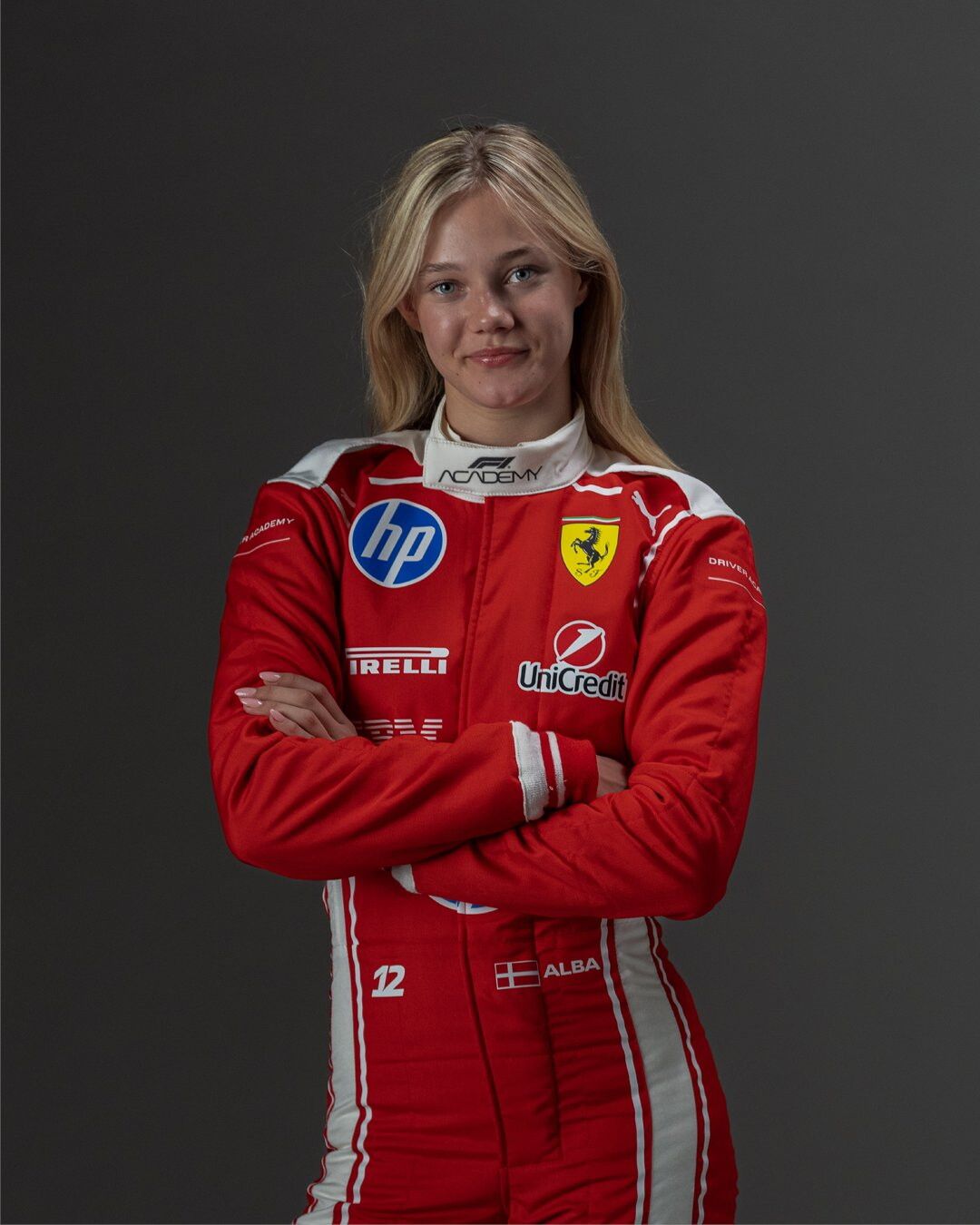 © Ufficio Stampa |  Alba Larsen - Pilota Ferrari