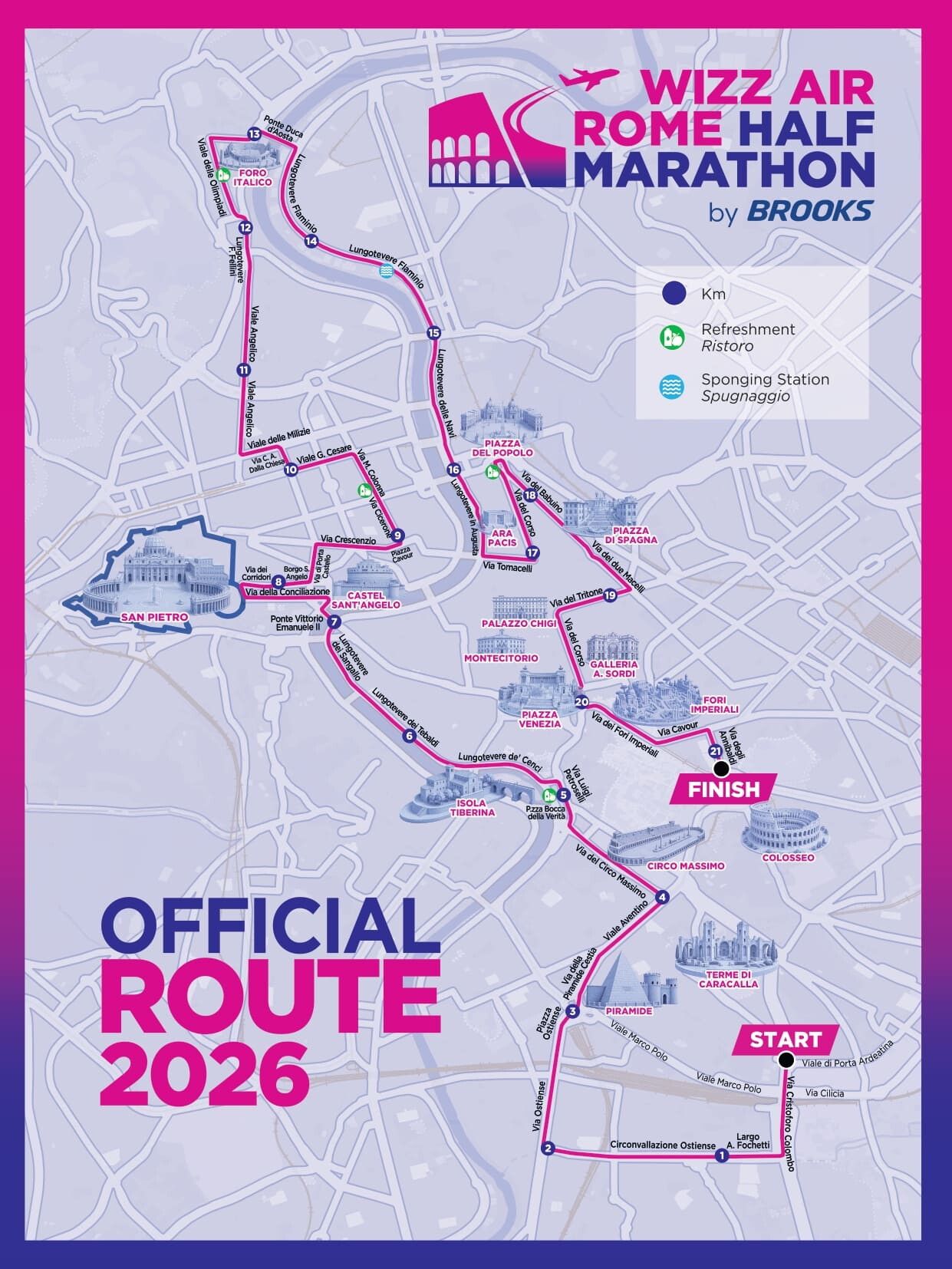 © Wizz Air Rome Half Marathon by Brooks Ufficio Stampa