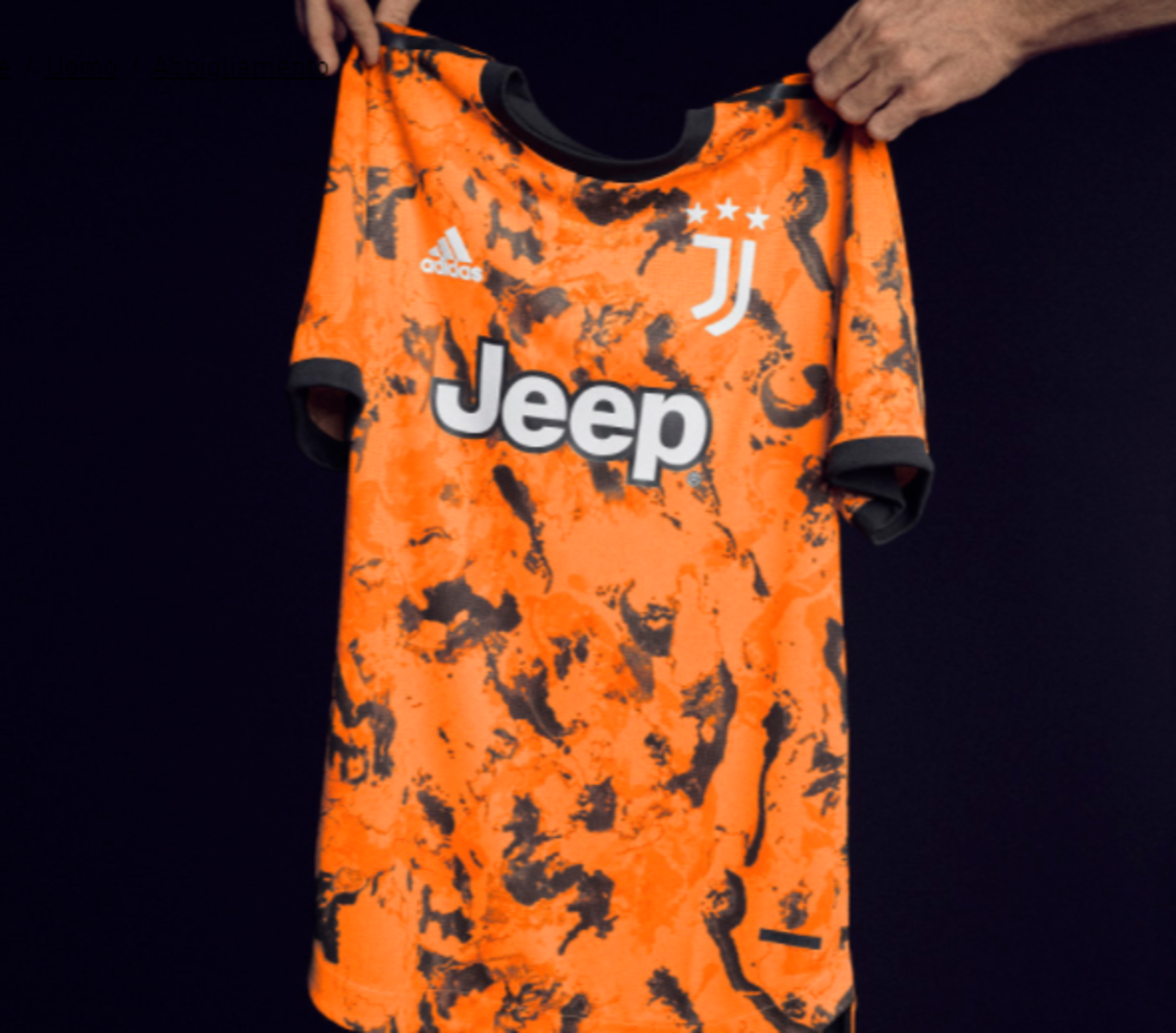 Maglia arancione juventus discount