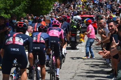 © Getty Images  | Andrea Vendrame si è aggiudicato la 12ª tappa del Giro d'Italia, 212 km e 4 GPM da Siena a Bagno di Romagna.