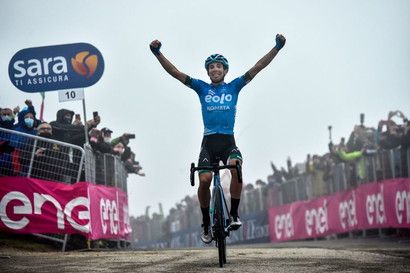 © Getty Images  | Fortunato vince sullo Zoncolan: per il bolognese è la prima vittoria al Giro. 