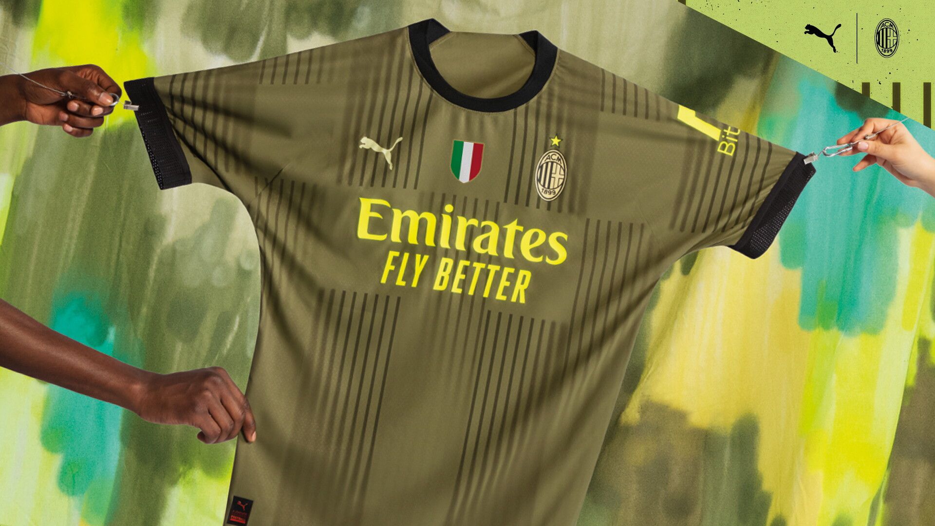 Maglia milan verde sales