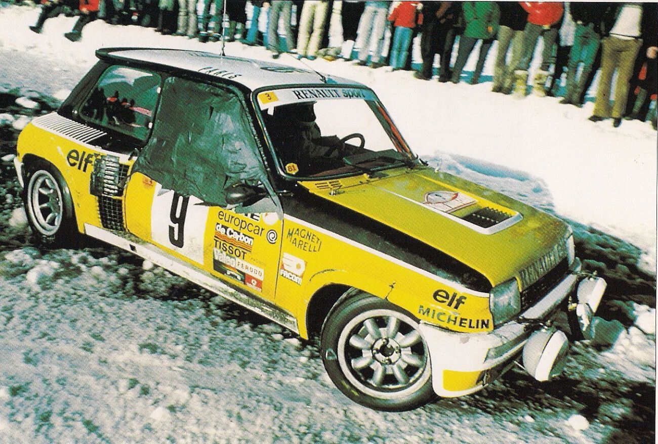 Renault R5 Turbo, pista e rally