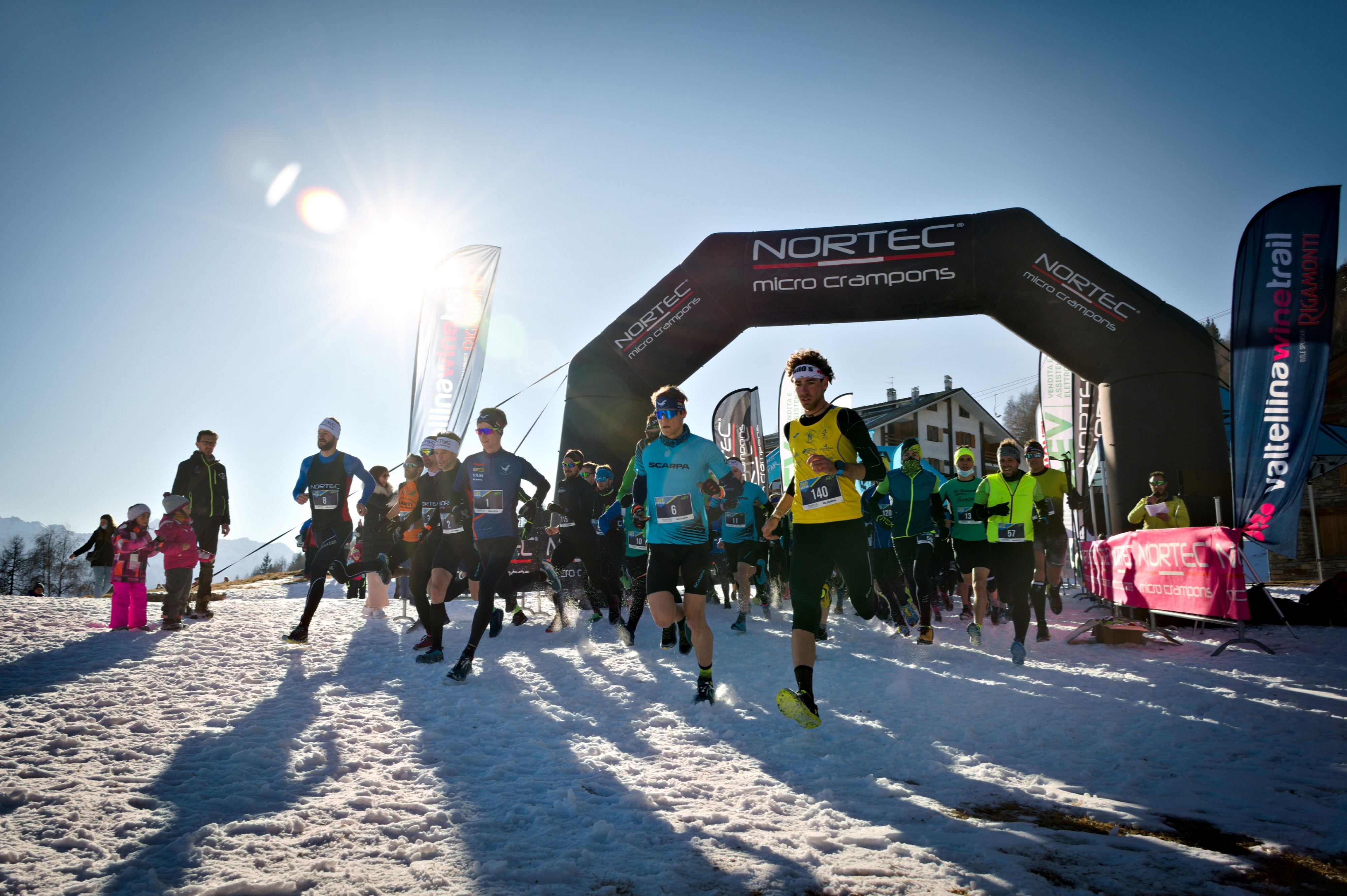 © Teglio Sunset Winter Run