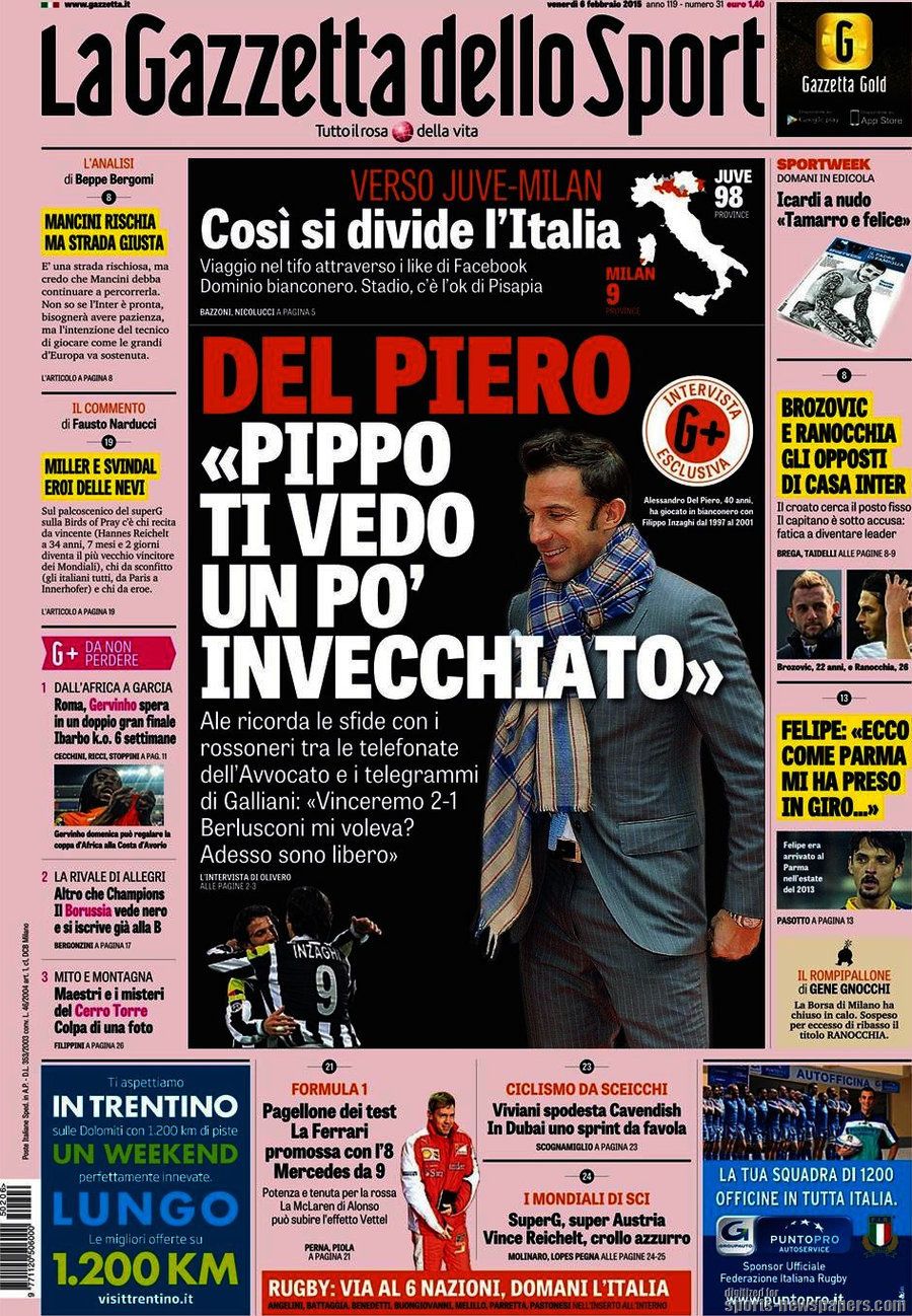 © foto-web  | La Gazzetta dello Sport