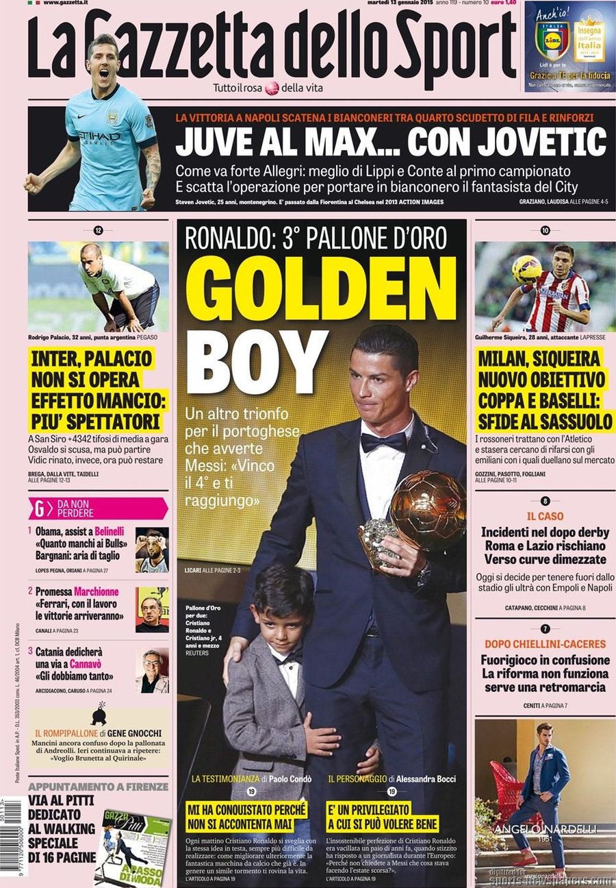 © sportmediaset  | La Gazzetta dello Sport