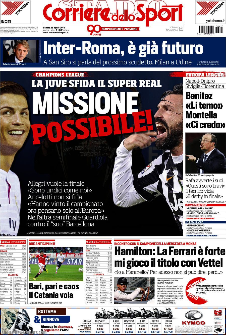 © sportmediaset  | La Gazzetta dello Sport