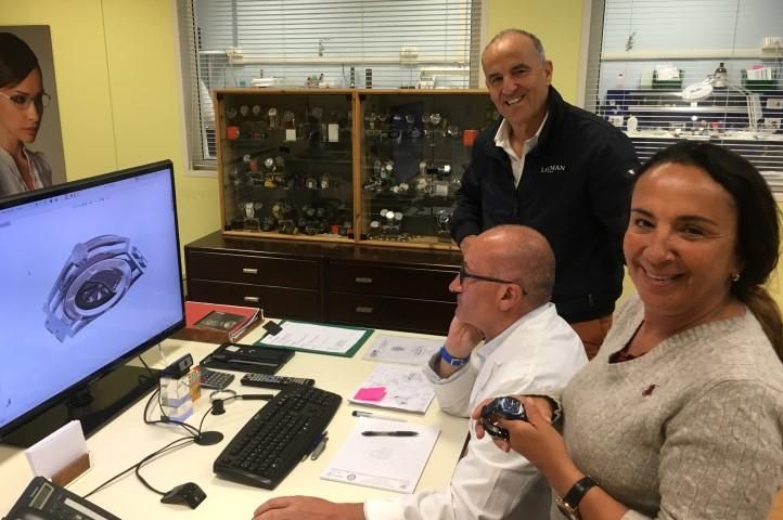 © ufficio-stampa  | Caterina In un momento di lavoro con Marco