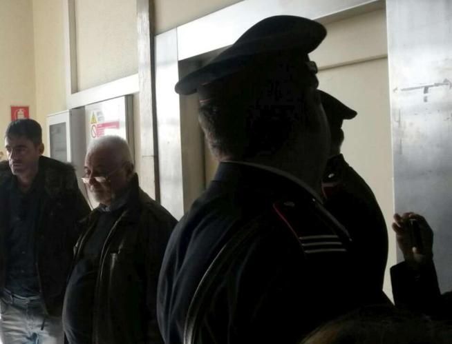 © ansa  | Sicignano poco prima dell'interrogatorio in procura