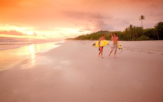 © ente-del-turismo  | 
      Costarica, playa Santa Teresa
   