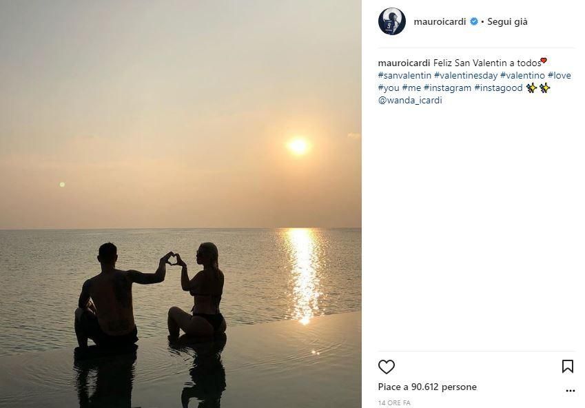 © instagram  | Mauro Icardi e Wanda Nara