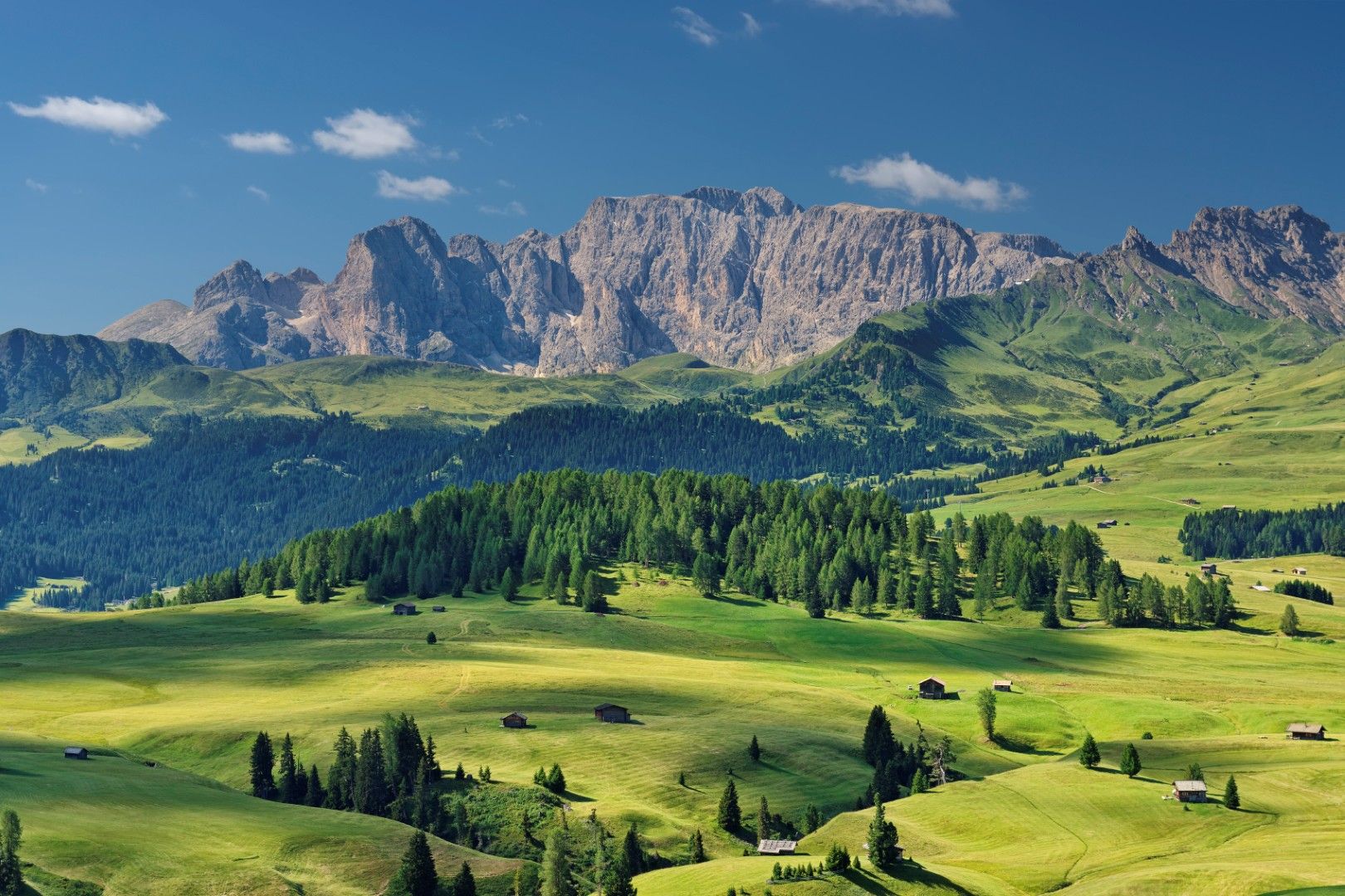 © istockphoto  | Val Gardena, il massiccio del Sella